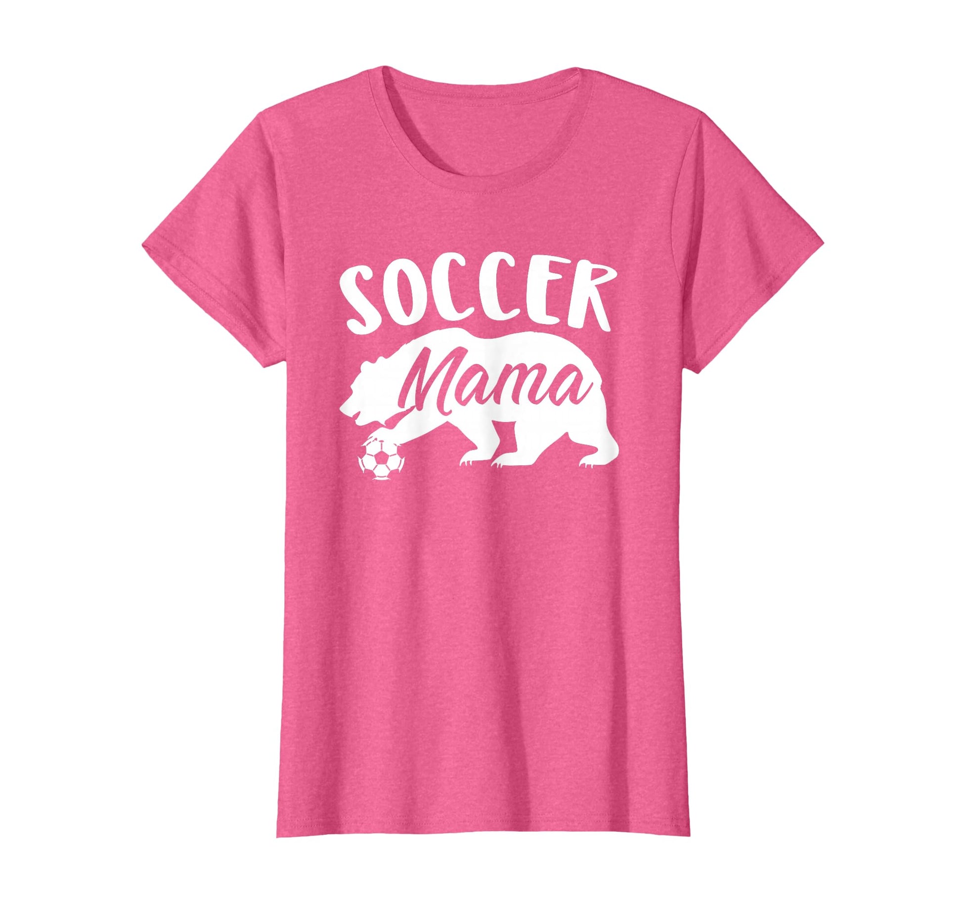 Soccer Mama Bear Womens T-Shirt - Trendy Graphic for Adults - T-Shirt, Sweatshirt, Hoodie