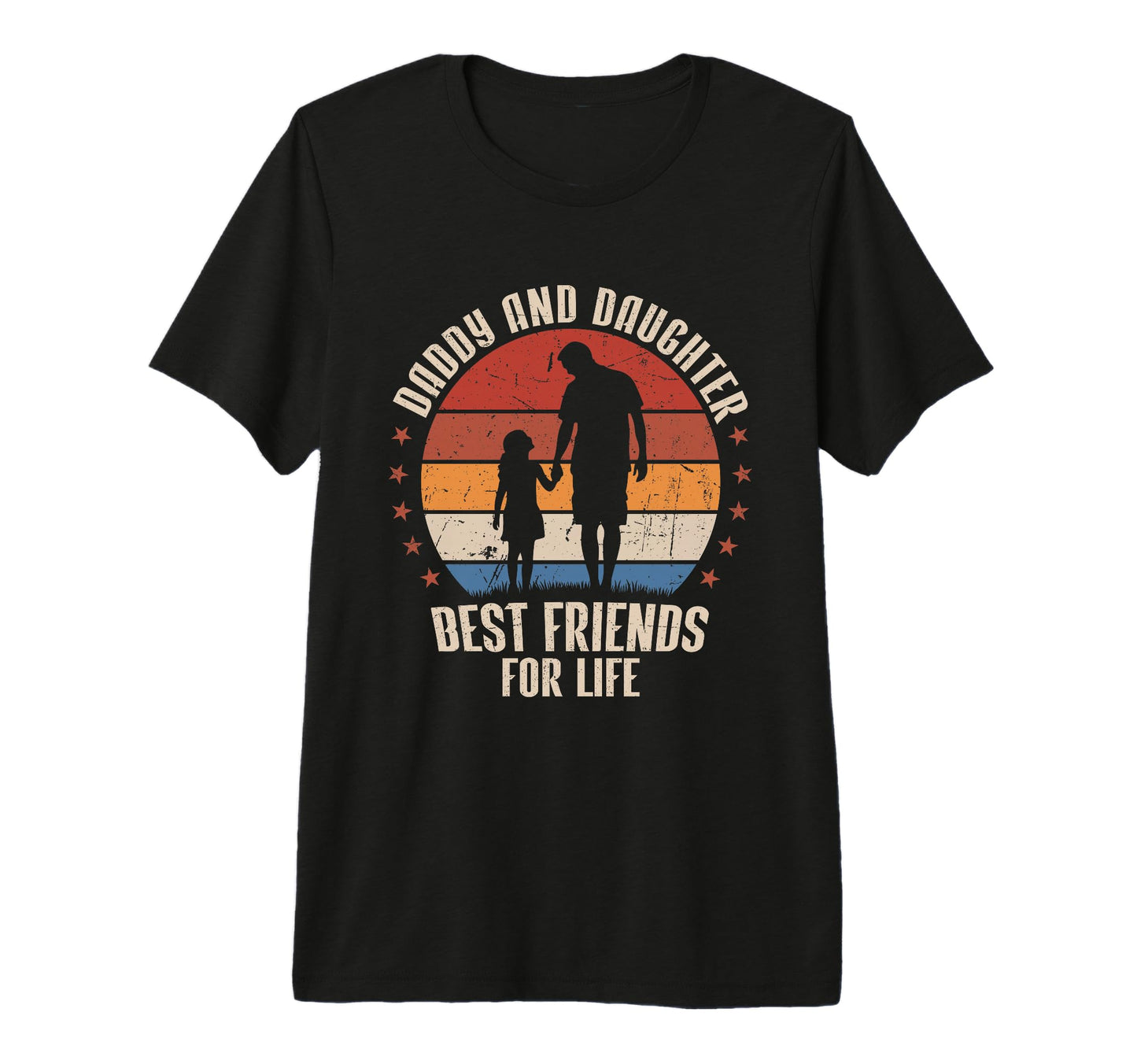 Mens Daddy And Daughter Best Friends T-Shirt - Casual Everyday Wear Unisex - T-Shirt, Sweatshirt, Hoodie