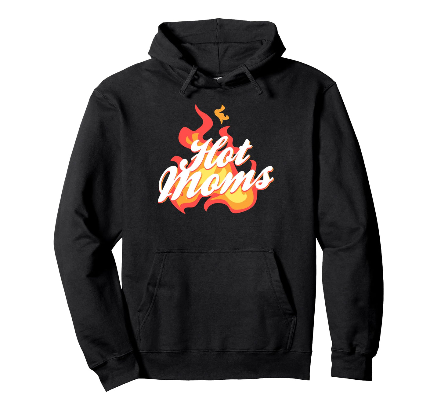 Hot Moms Flames Milf Divorce Party Hoodie - Trendy Graphic Men Women - T-Shirt, Sweatshirt, Hoodie