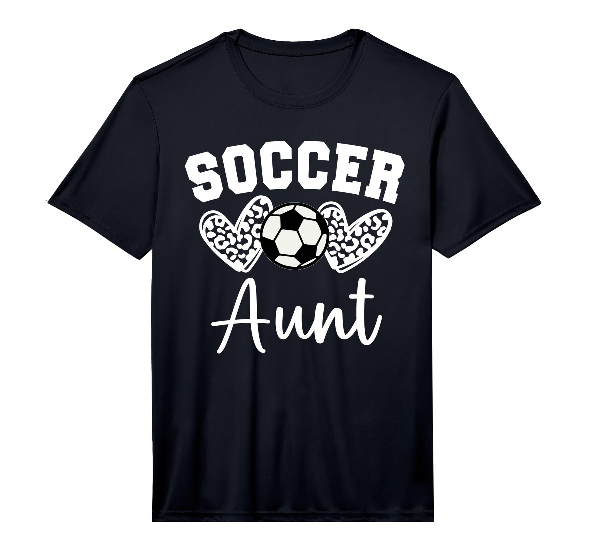 Soccer Aunt Matching Family T-Shirt - Casual Everyday Wear for Adults - T-Shirt, Sweatshirt, Hoodie