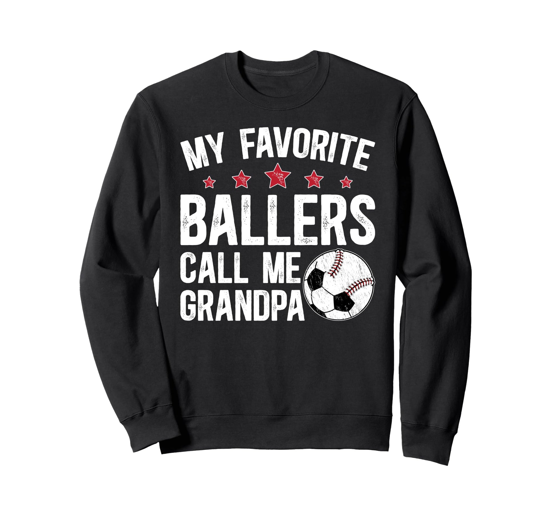 Favorite Ballers Call Me Grandpa Sweatshirt - Custom Art Print Men Women - T-Shirt, Sweatshirt, Hoodie