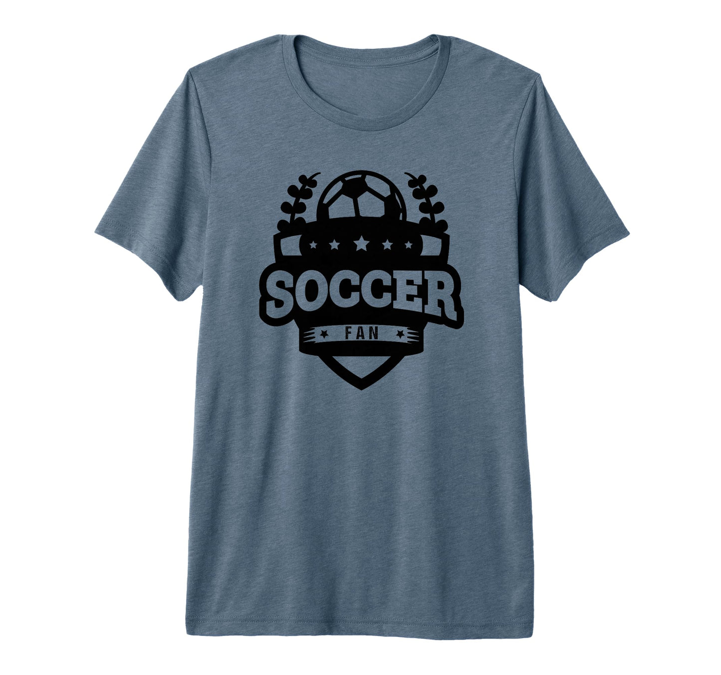 Soccer Fan Funny Soccer Sports Tri T-Shirt - Fun Novelty Design for Adults - T-Shirt, Sweatshirt, Hoodie