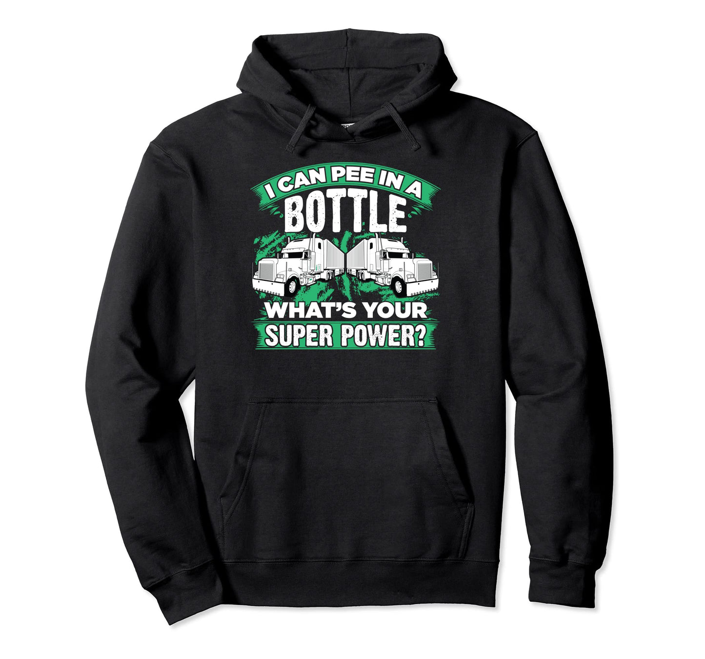 Truck Driver Father Funny Trucker Hoodie - Custom Art Print for Adults - T-Shirt, Sweatshirt, Hoodie