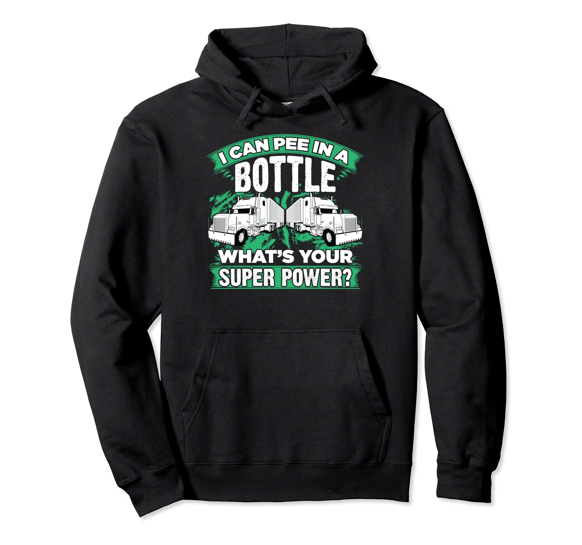 Truck Driver Father Funny Trucker Hoodie - Custom Art Print for Adults - T-Shirt, Sweatshirt, Hoodie