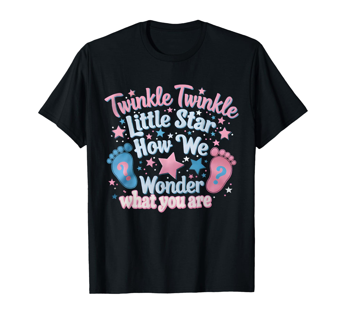 Twinkle Twinkle Little Star Gender T-Shirt - Custom Art Print for Adults - T-Shirt, Sweatshirt, Hoodie