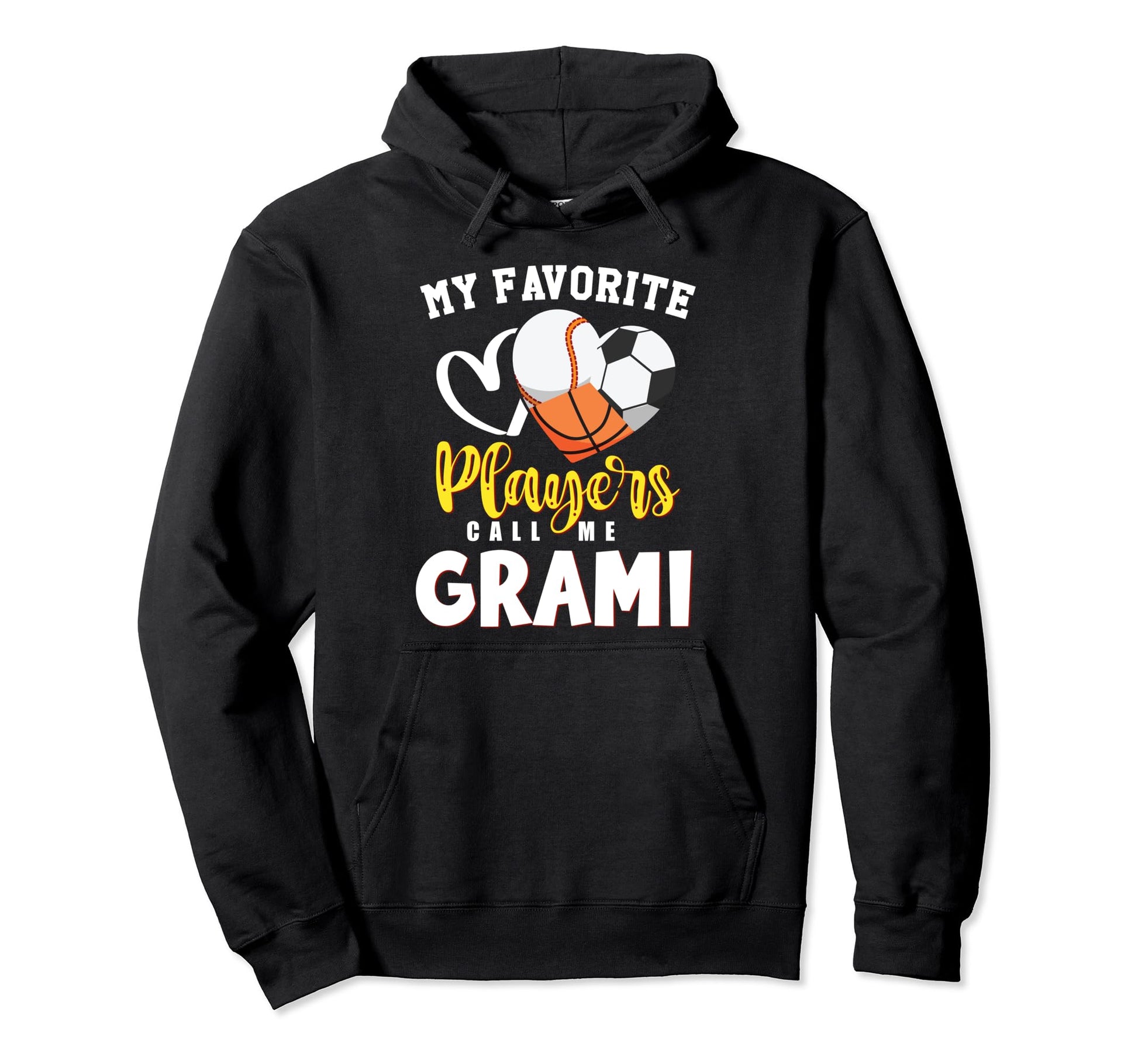 Grami My Favorite Baseball Soccer Hoodie - Aesthetic Graphic Men Women - T-Shirt, Sweatshirt, Hoodie