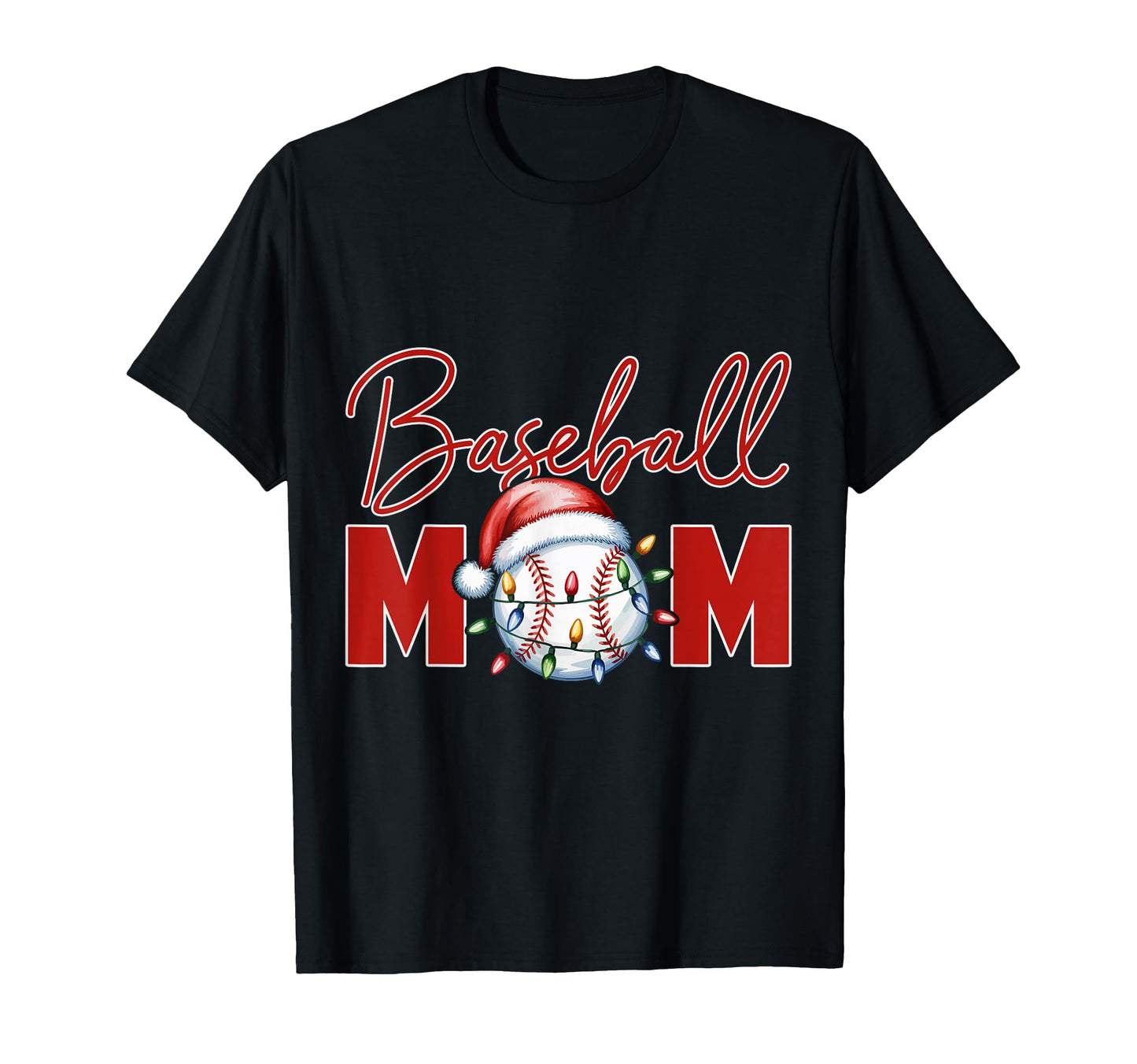 Baseball Mom Ballgame Sport Mommy T-Shirt - Aesthetic Graphic for Adults - T-Shirt, Sweatshirt, Hoodie