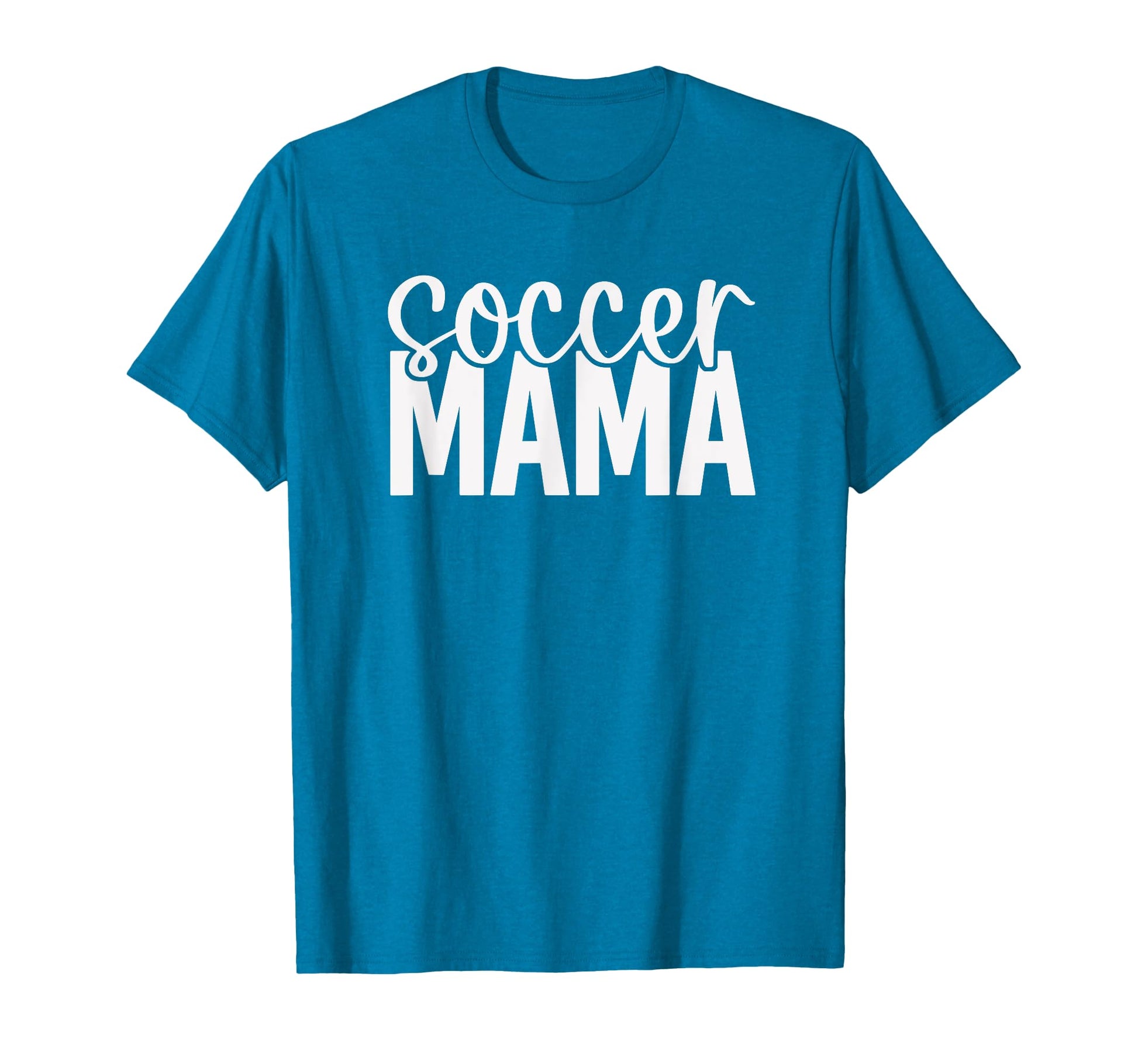 Soccer Mama Royal Blue T-Shirt - Graphic Print Unisex - T-Shirt, Sweatshirt, Hoodie