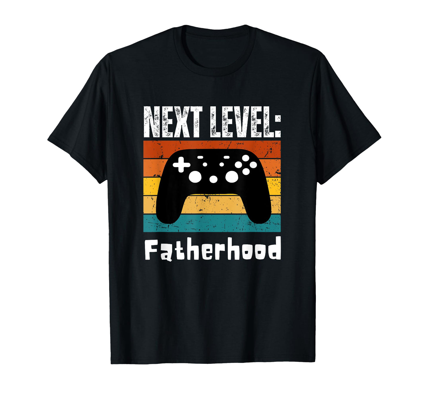 Next Level Fatherhood Gamer Dad Father T-Shirt - Unique Graphic for Adults - T-Shirt, Sweatshirt, Hoodie