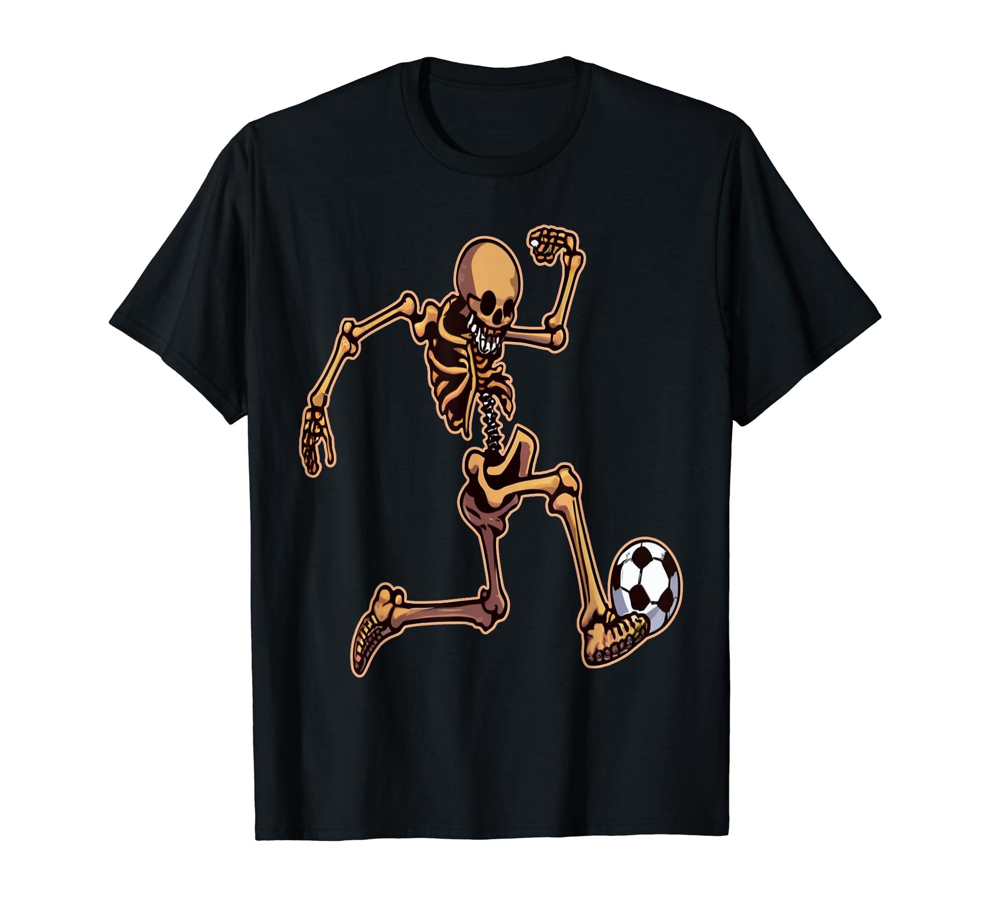 Halloween Soccer Players Soccer T-Shirt - Casual Everyday Wear for Adults - T-Shirt, Sweatshirt, Hoodie