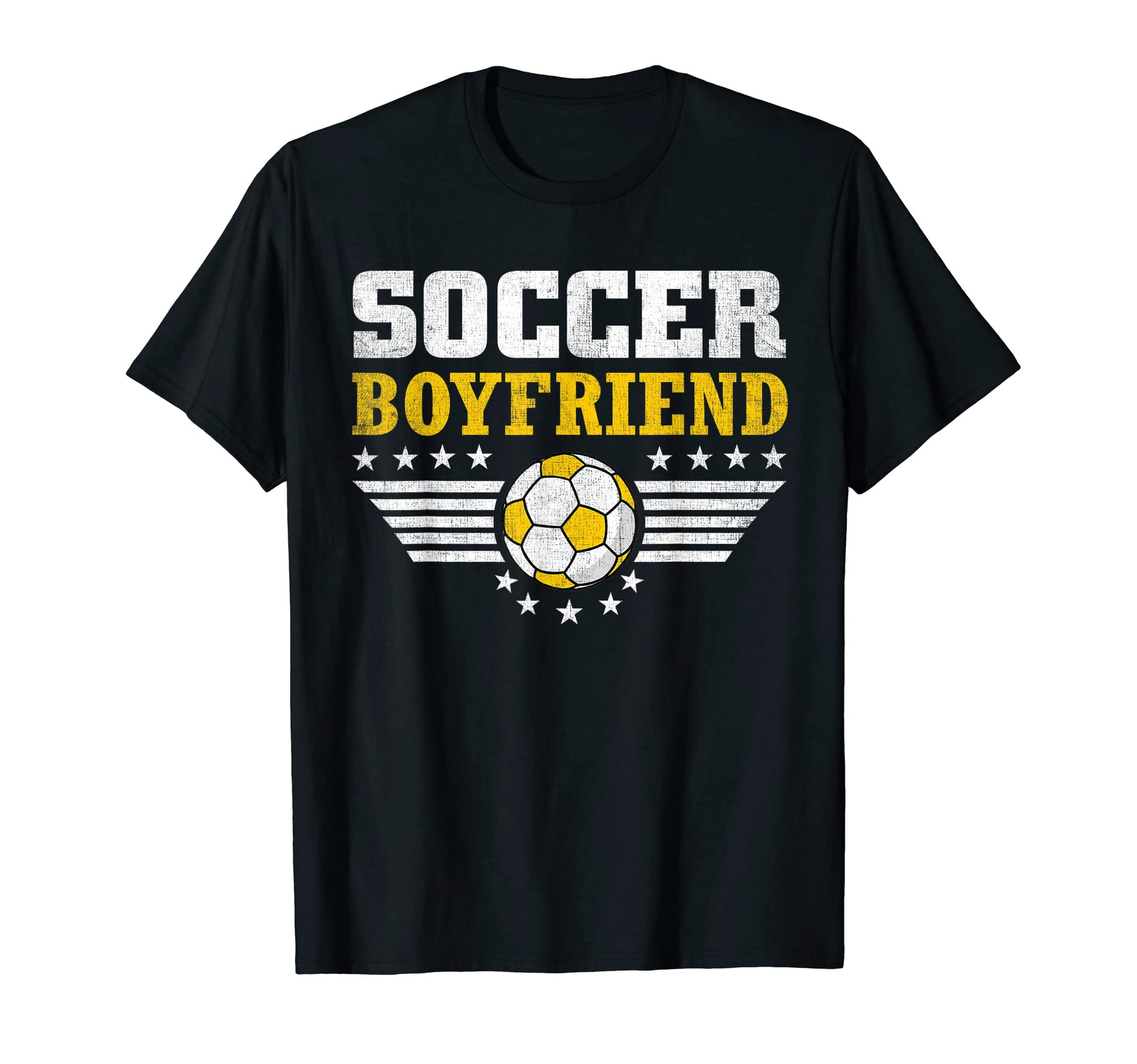 Mens Soccer Boyfriend Funny Sports T-Shirt - Minimalist Print Men Women - T-Shirt, Sweatshirt, Hoodie