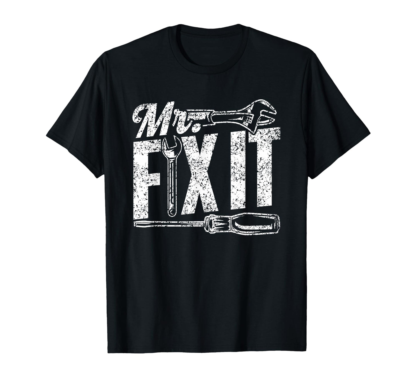 Mr Fix It Repair Diy Craftsman Mr Fix It T-Shirt - Custom Art Print Unisex - T-Shirt, Sweatshirt, Hoodie