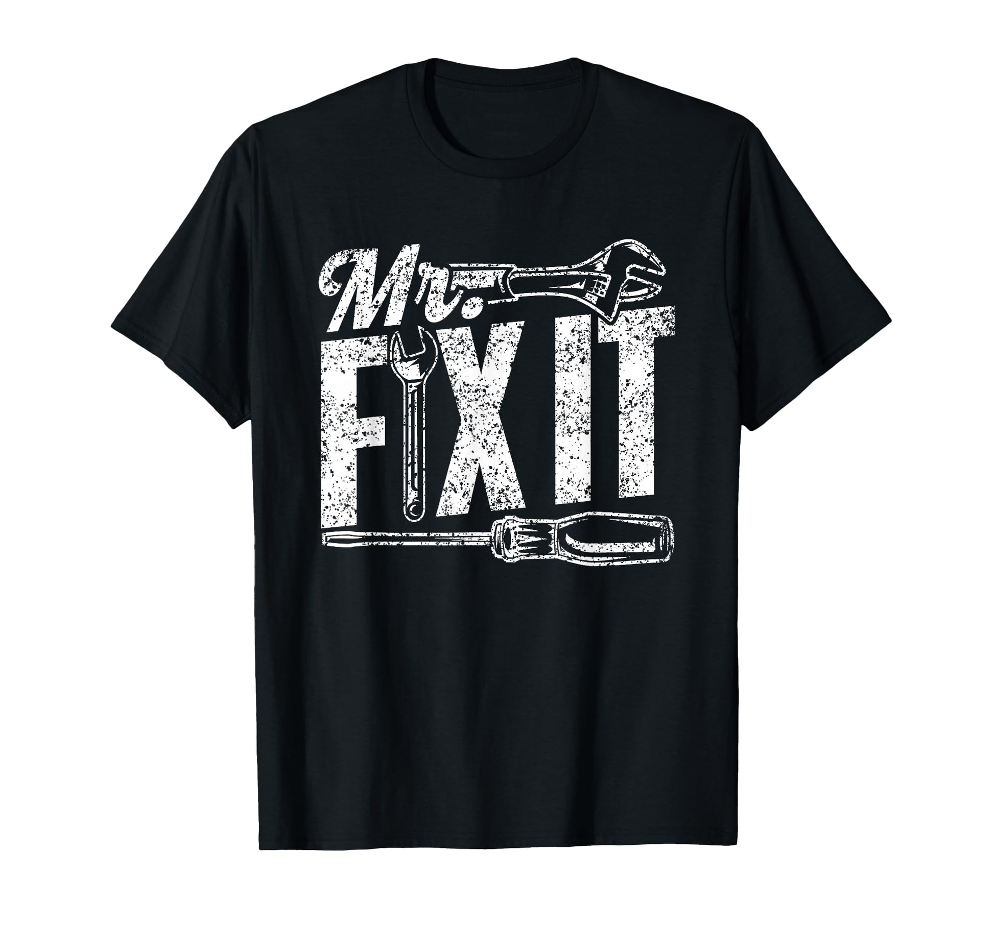 Mr Fix It Repair Diy Craftsman Mr Fix It T-Shirt - Custom Art Print Unisex - T-Shirt, Sweatshirt, Hoodie