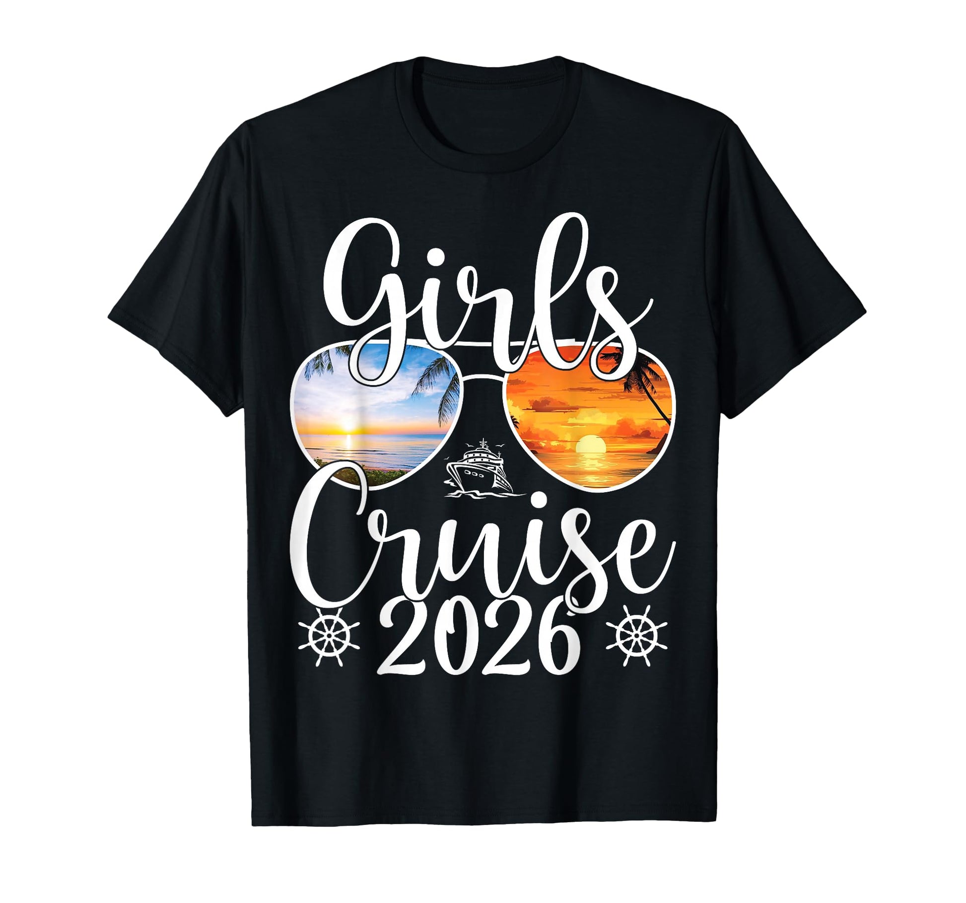 Cruise 2026 Cruise Trip 2026 Vacation T-Shirt - Novelty Apparel Unisex - T-Shirt, Sweatshirt, Hoodie