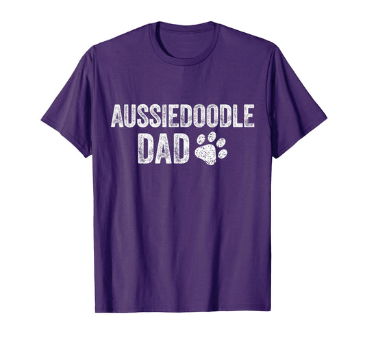 Aussiedoodle Dad Papa Fathers Day T-Shirt - Fun Novelty Design Unisex - T-Shirt, Sweatshirt, Hoodie