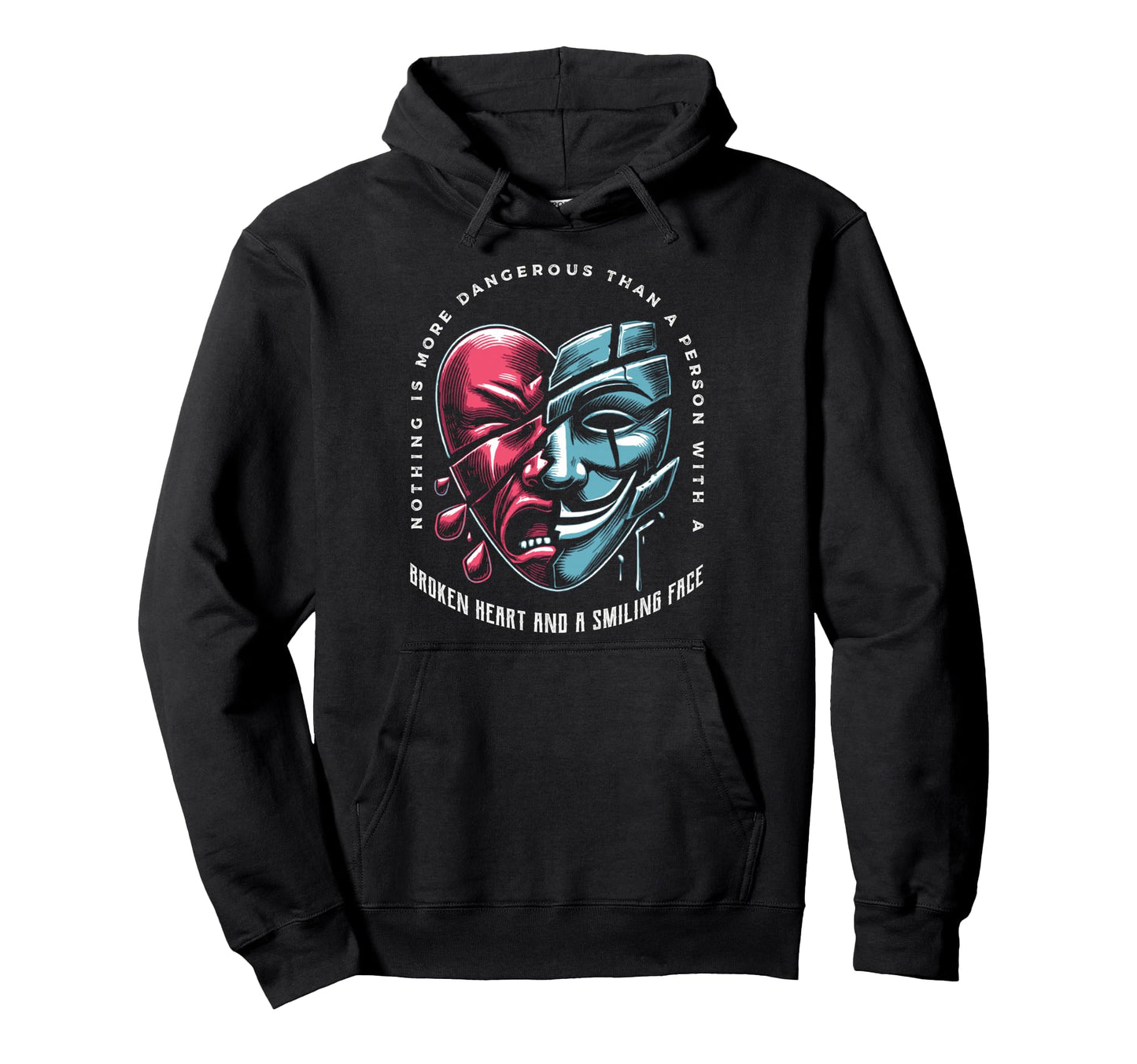 Break Up Brokenhearted Divorced Living Hoodie - Unique Graphic Men Women - T-Shirt, Sweatshirt, Hoodie