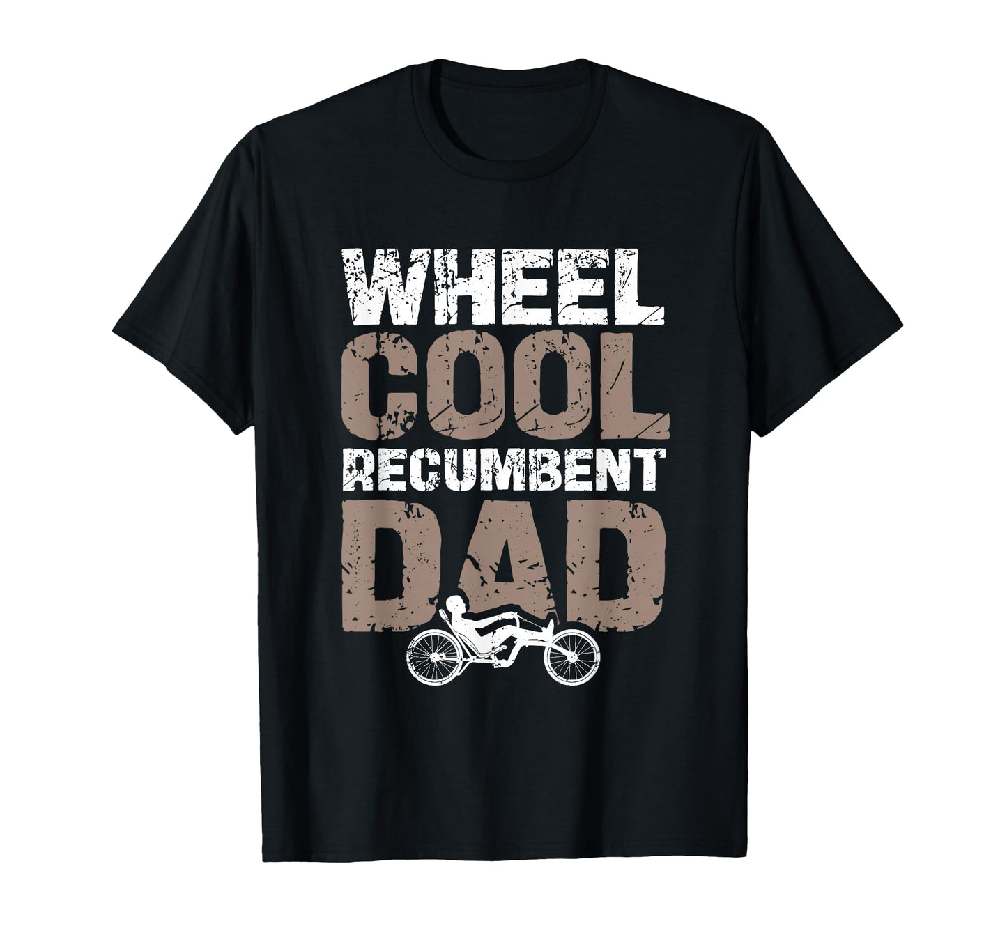 Recumbent Bike Dad Trike Bicycle T-Shirt - Casual Everyday Wear for Adults - T-Shirt, Sweatshirt, Hoodie