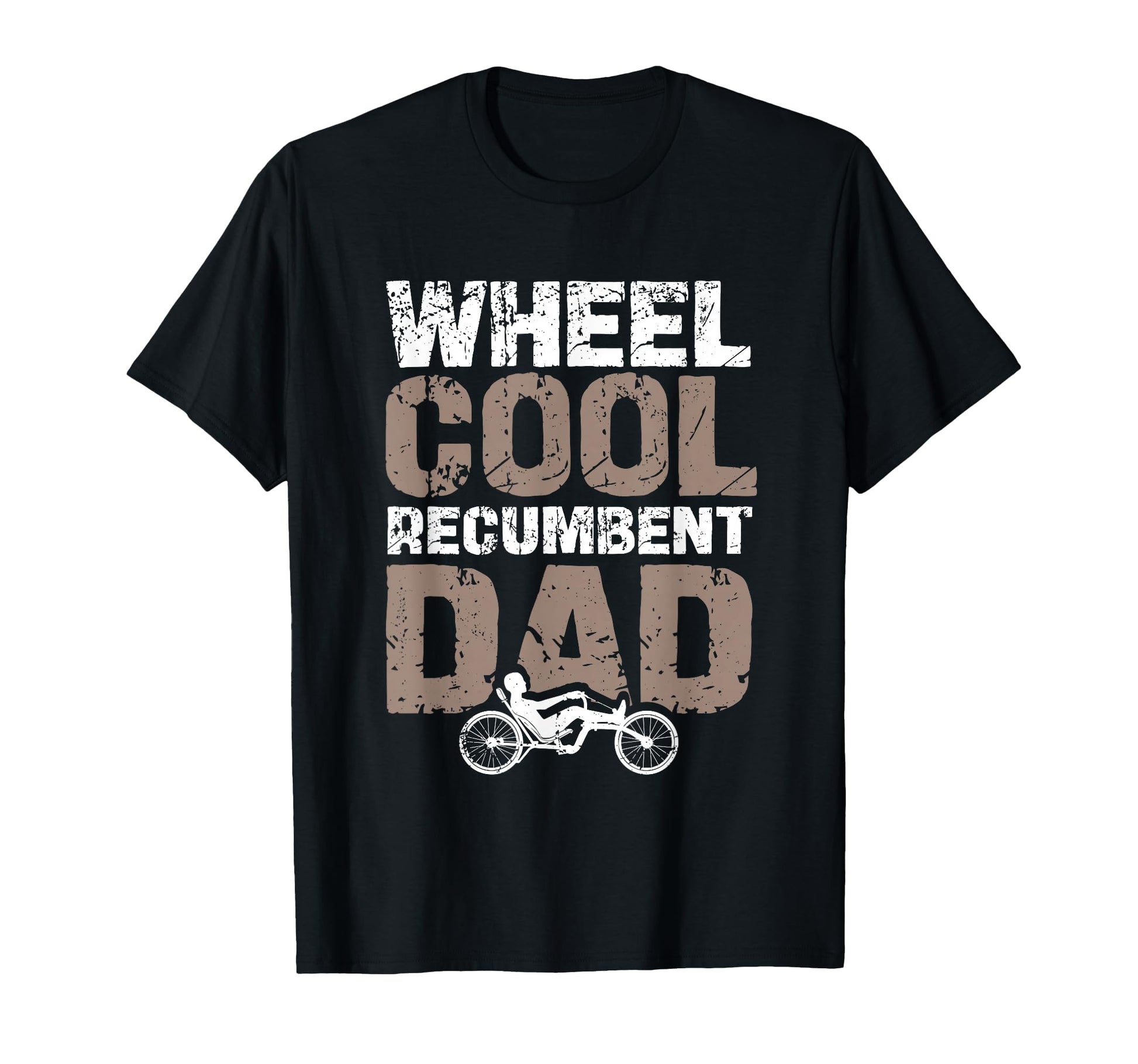 Recumbent Bike Dad Trike Bicycle T-Shirt - Casual Everyday Wear for Adults - T-Shirt, Sweatshirt, Hoodie