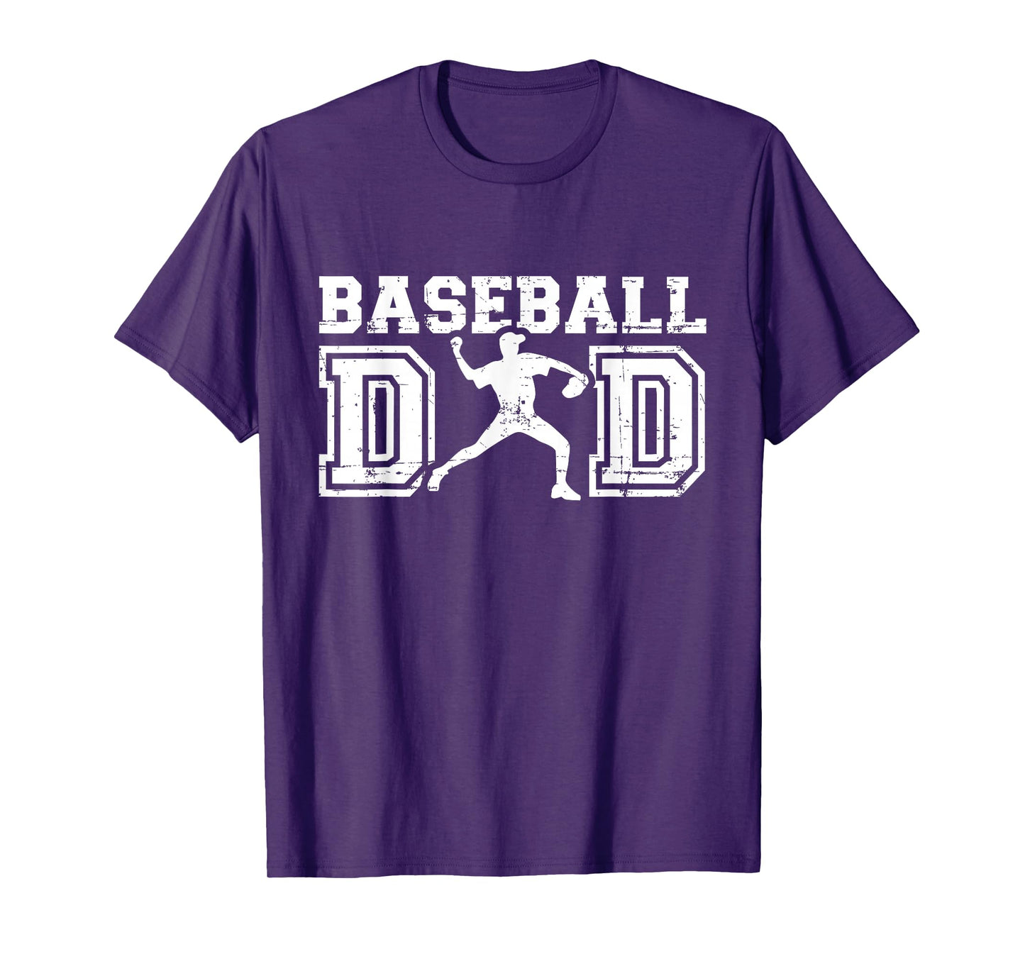 Baseball Dad Gift Fathers Day T-Shirt - Casual Everyday Wear Men Women - T-Shirt, Sweatshirt, Hoodie