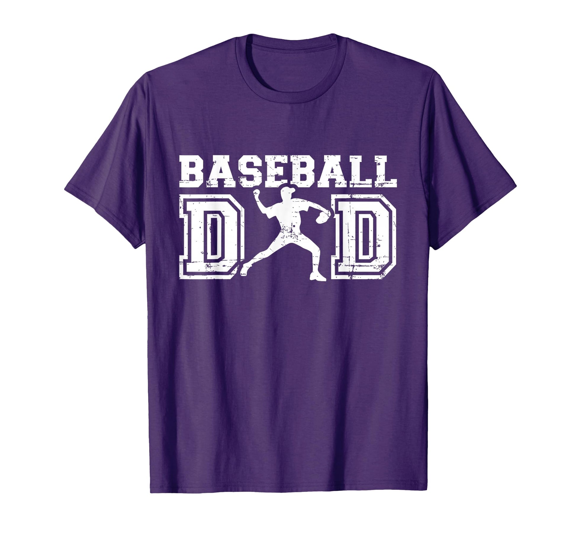 Baseball Dad Gift Fathers Day T-Shirt - Casual Everyday Wear Men Women - T-Shirt, Sweatshirt, Hoodie