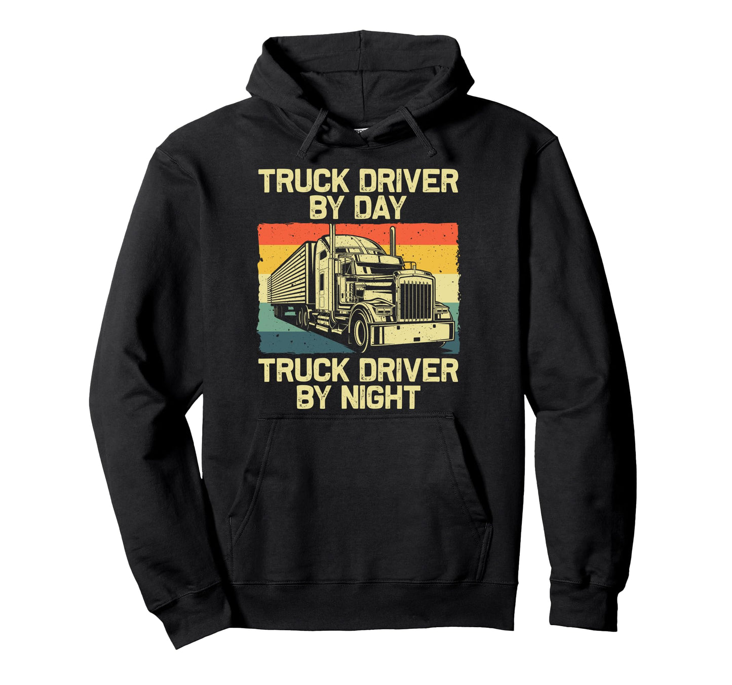 Best Truck Driver Art Dad Trucking Cdl Hoodie - Custom Art Print Unisex - T-Shirt, Sweatshirt, Hoodie