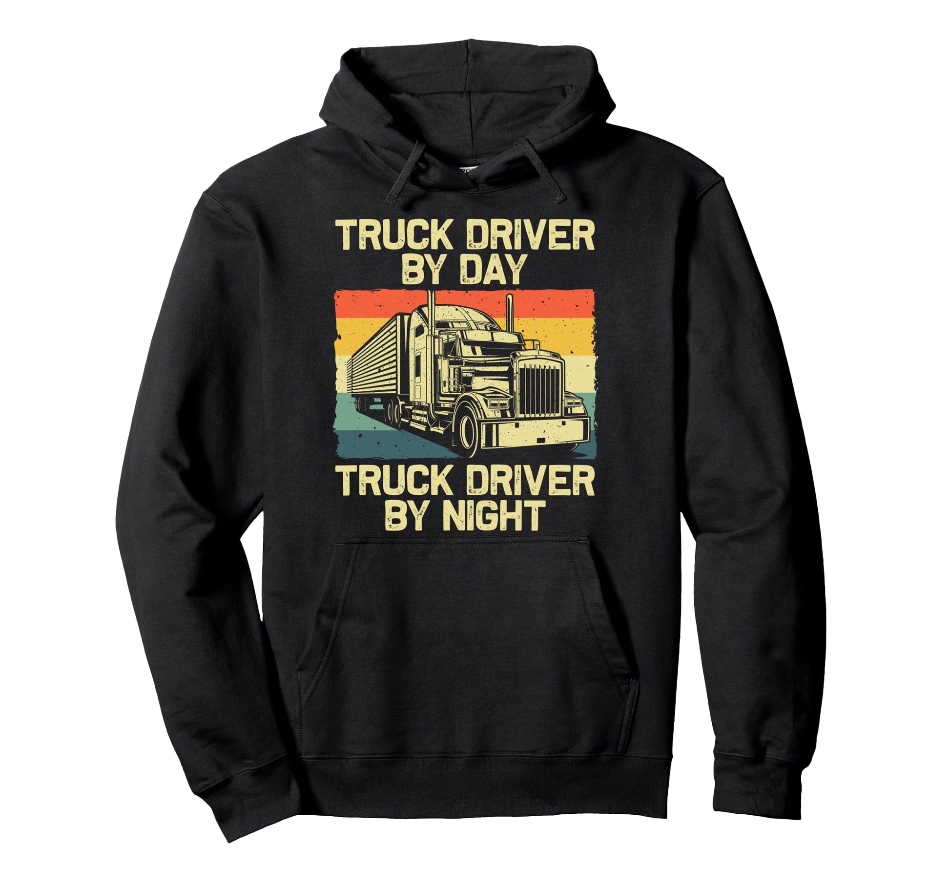 Best Truck Driver Art Dad Trucking Cdl Hoodie - Custom Art Print Unisex - T-Shirt, Sweatshirt, Hoodie