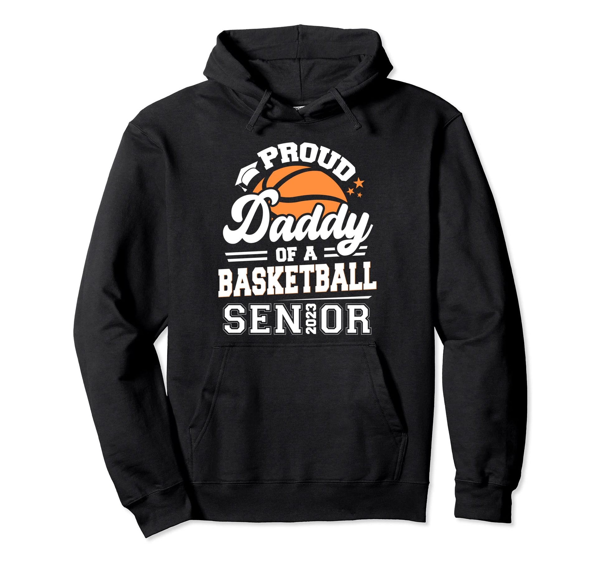 Proud Daddy 2023 Senior Graduate Hoodie - Minimalist Print Men Women - T-Shirt, Sweatshirt, Hoodie