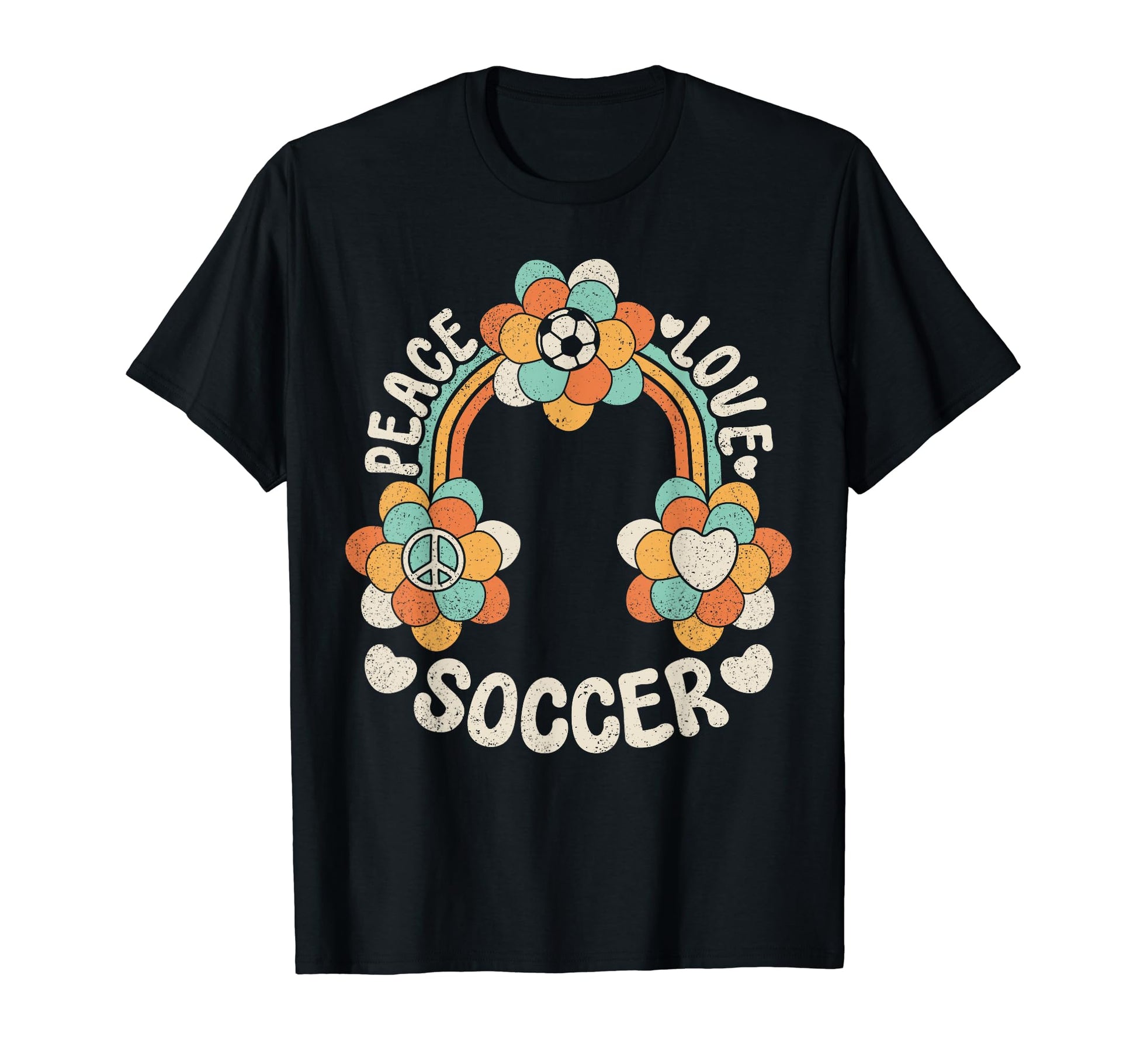 60S 70S Groovy Rainbow Outfit Hippie Lover T-Shirt - Graphic Print Unisex - T-Shirt, Sweatshirt, Hoodie