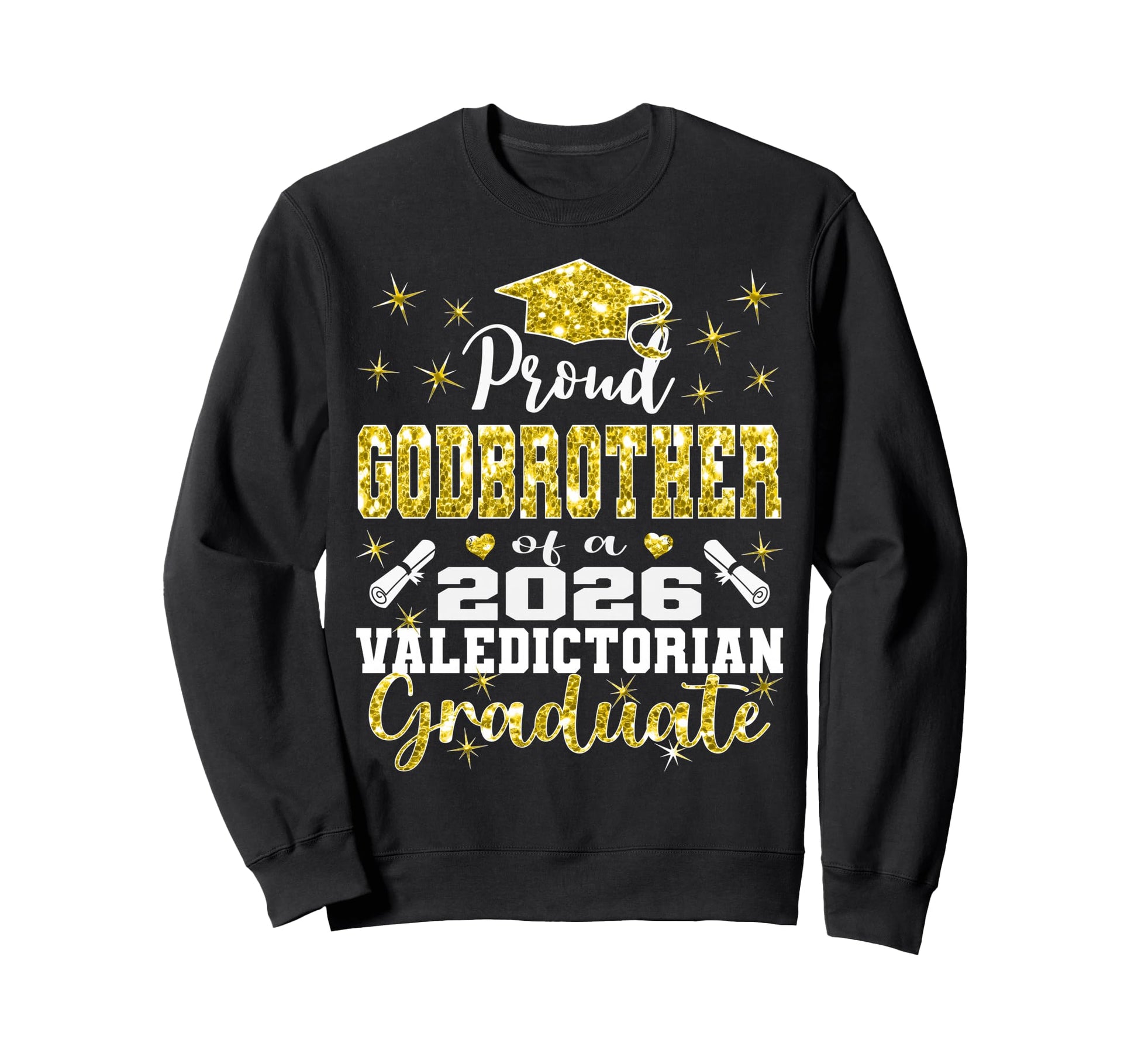 Proud Godbrother 2026 Sweatshirt - Casual Everyday Wear Unisex - T-Shirt, Sweatshirt, Hoodie