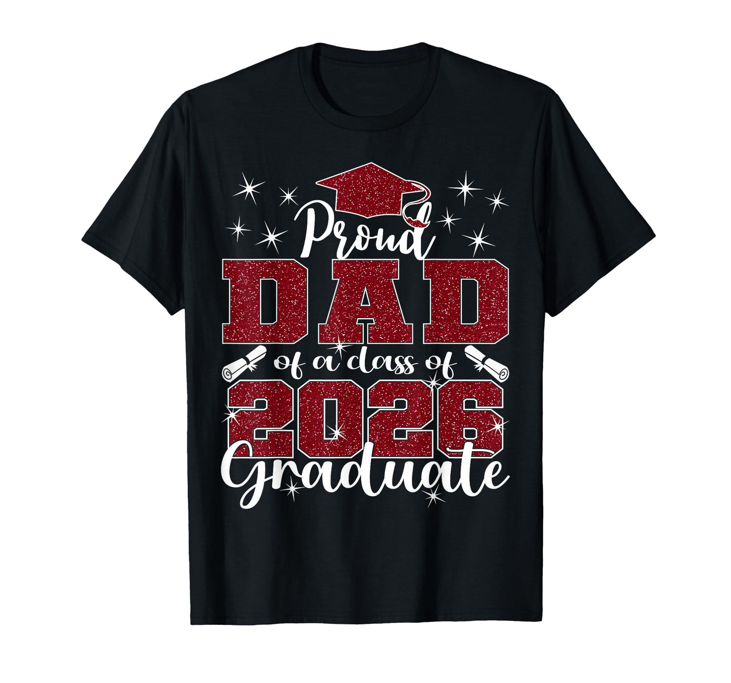 Super Proud Dad 2026 Graduate Senior T-Shirt - Trendy Graphic Unisex - T-Shirt, Sweatshirt, Hoodie