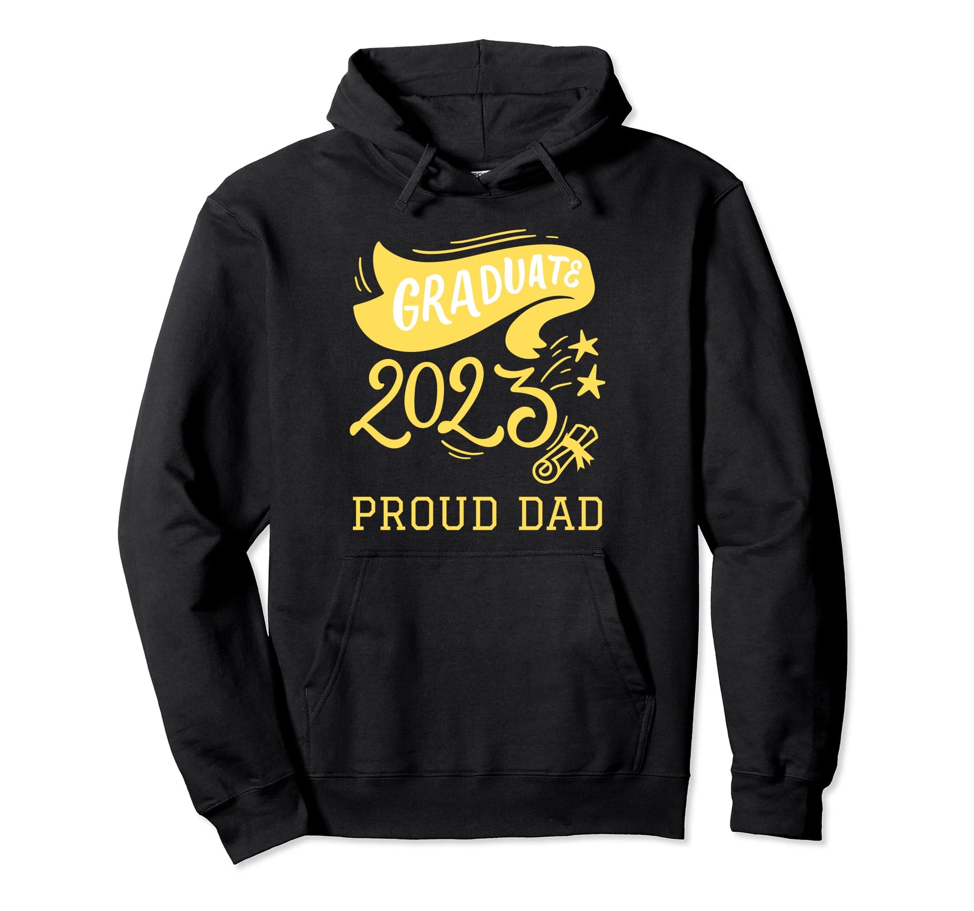 Proud Dad Graduate Class 2023 Hoodie - Minimalist Print Unisex - T-Shirt, Sweatshirt, Hoodie
