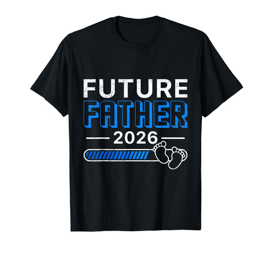 Bald Papa Future Father 2026 Funny T-Shirt - Fun Novelty Design for Adults - T-Shirt, Sweatshirt, Hoodie