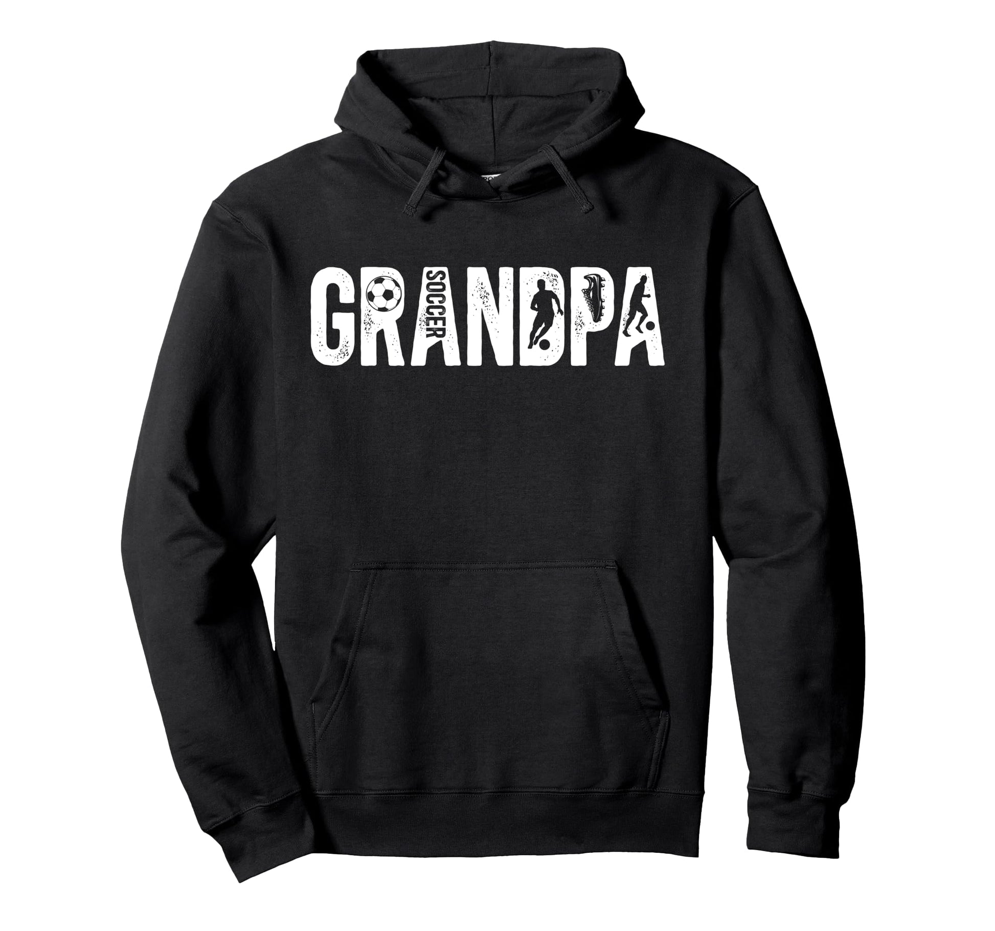 Soccer Grandpa Soccer Player Grandpa Hoodie - Unique Graphic Men Women - T-Shirt, Sweatshirt, Hoodie