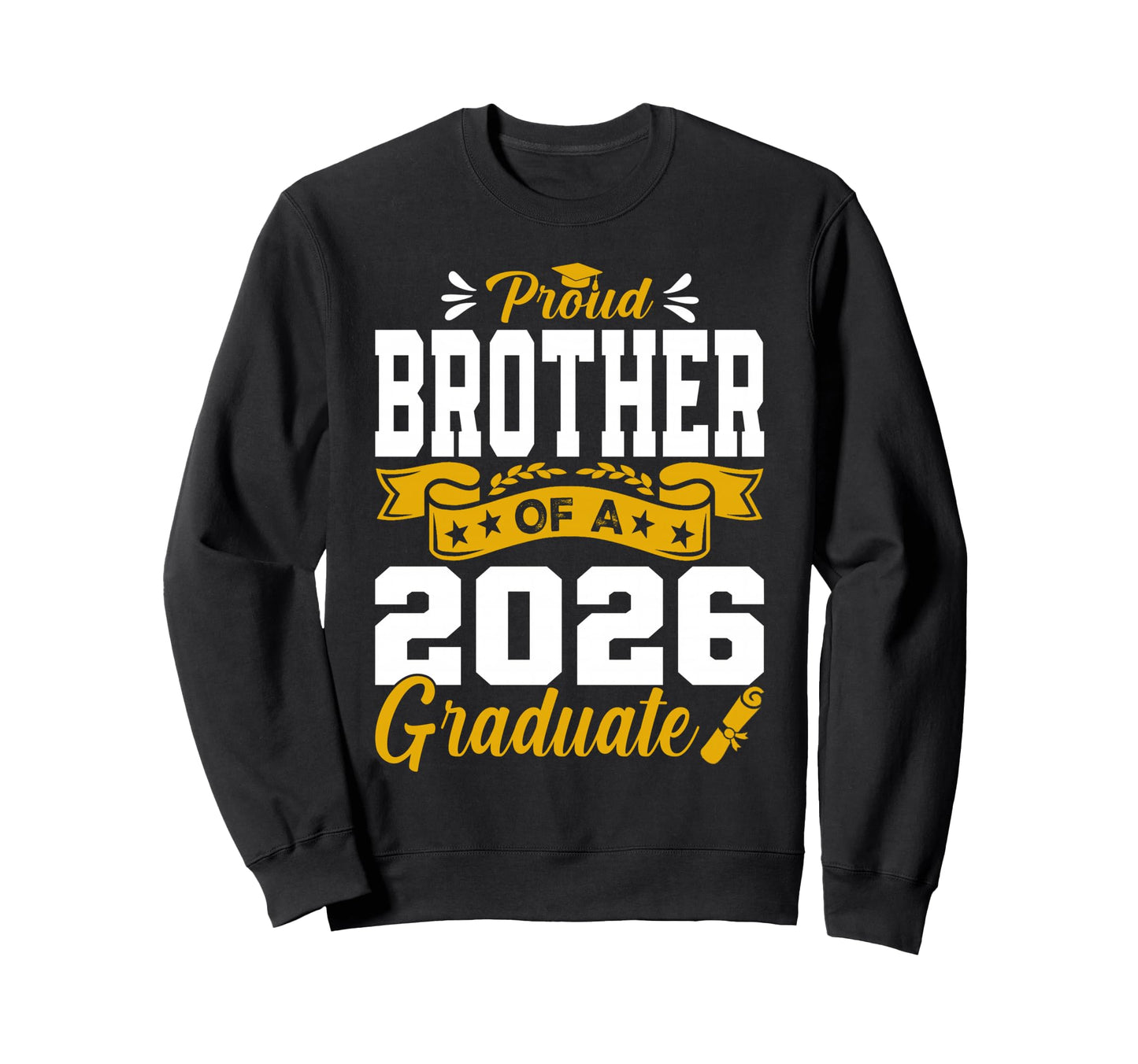 Graduation Family 2026 Graduate Sweatshirt - Aesthetic Graphic Men Women - T-Shirt, Sweatshirt, Hoodie