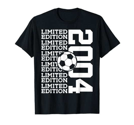 2004 Soccer 22Nd Birthday T-Shirt - Novelty Apparel for Adults - T-Shirt, Sweatshirt, Hoodie