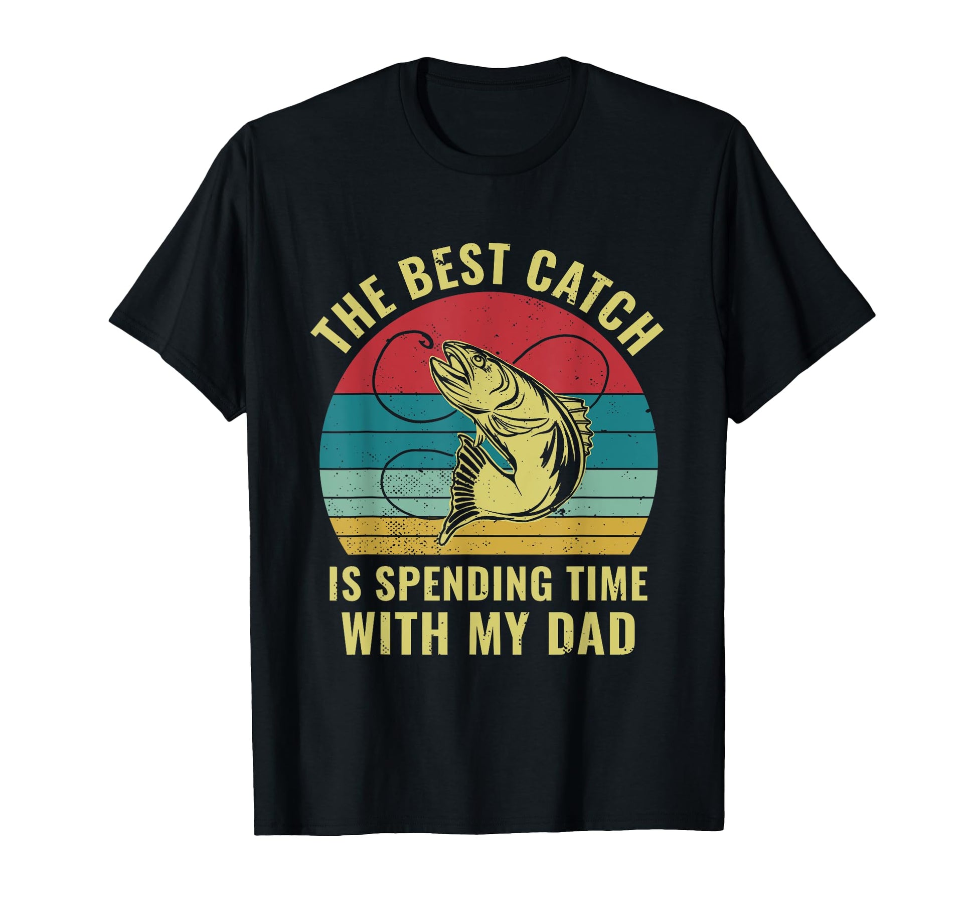 Fishing Daddy Father And Son T-Shirt - Minimalist Print for Adults - T-Shirt, Sweatshirt, Hoodie