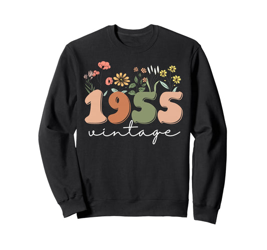 70 Years Old 1955 70Th Sweatshirt - Casual Everyday Wear Men Women - T-Shirt, Sweatshirt, Hoodie