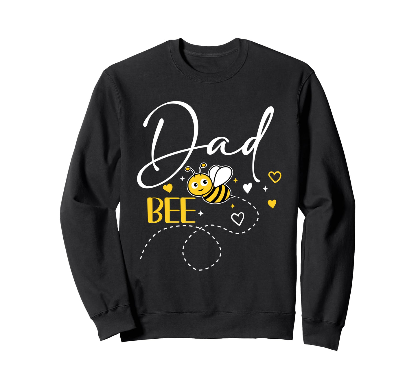 Dad Bee Day Matching Family Birthday Sweatshirt - Graphic Print Unisex - T-Shirt, Sweatshirt, Hoodie