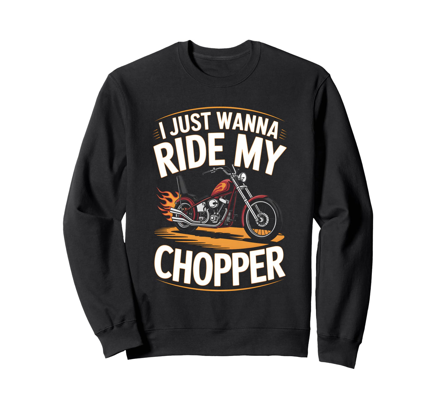 Biker Motorbiker Motorcyclist Dirt Sweatshirt - Graphic Print for Adults - T-Shirt, Sweatshirt, Hoodie