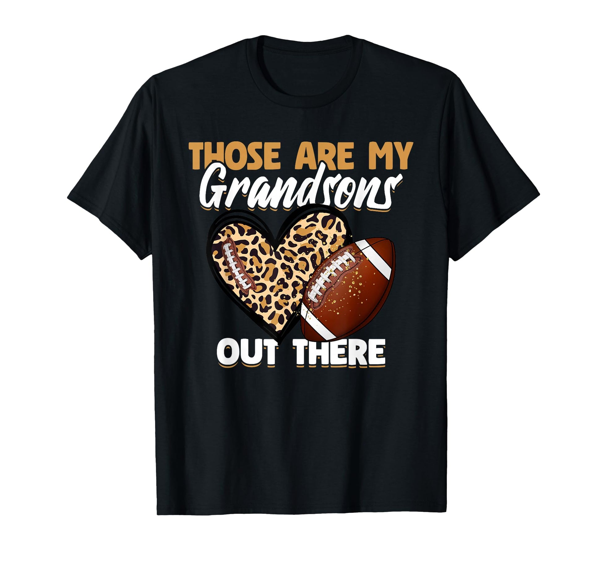 Those Are My Grandsons Out There Grandma T-Shirt - Minimalist Print Unisex - T-Shirt, Sweatshirt, Hoodie