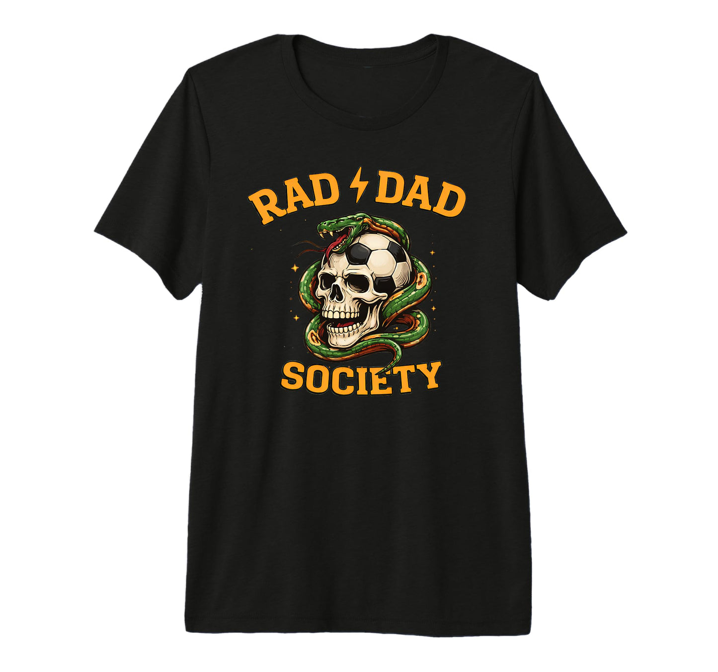 Soccer Father Rad Dad Society T-Shirt - Streetwear Style for Adults - T-Shirt, Sweatshirt, Hoodie