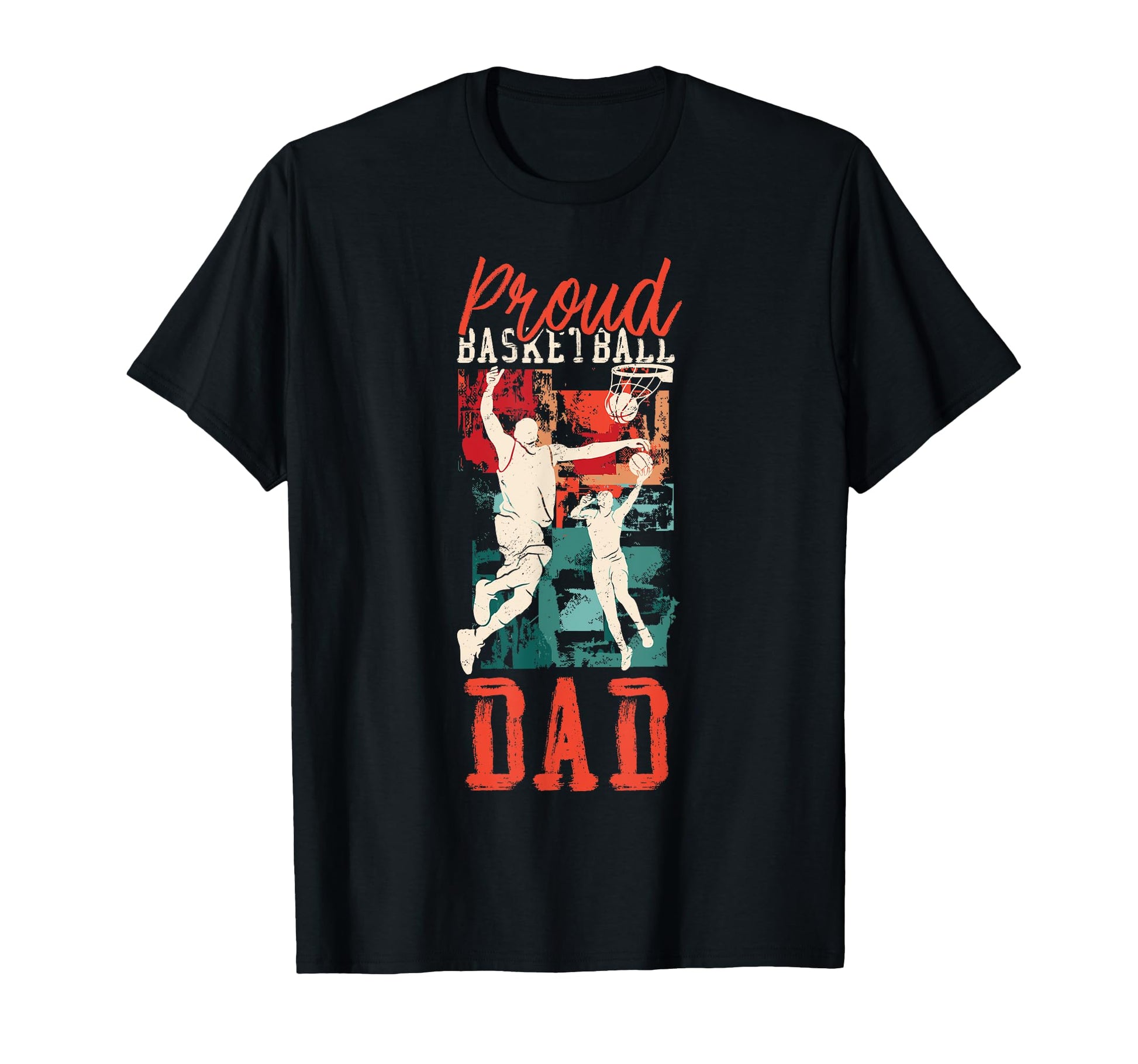 Basketball Bball Dad Family T-Shirt - Aesthetic Graphic for Adults - T-Shirt, Sweatshirt, Hoodie