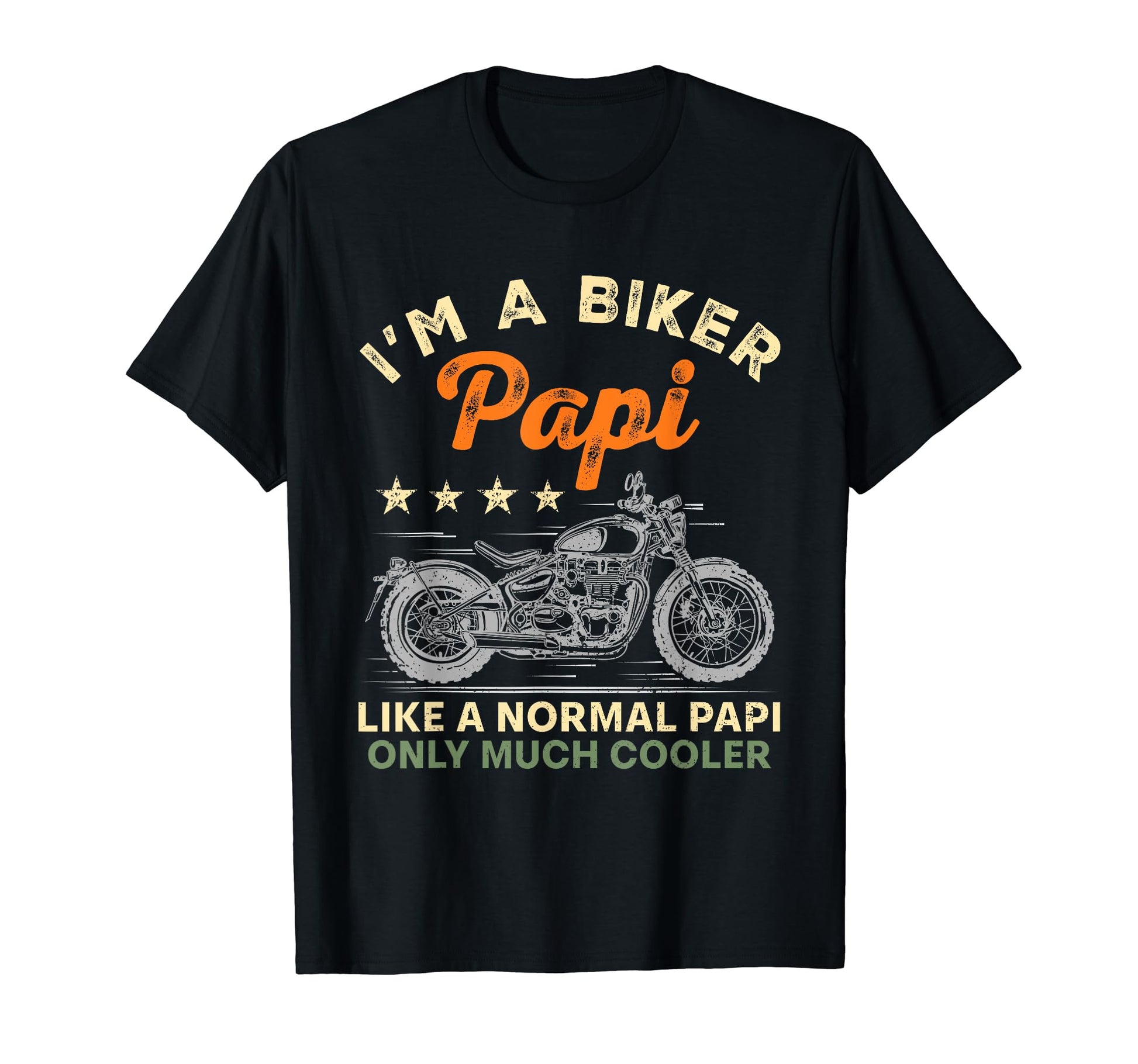 Im Biker Papi Motorcycle Rider Fathers T-Shirt - Trendy Graphic Men Women - T-Shirt, Sweatshirt, Hoodie