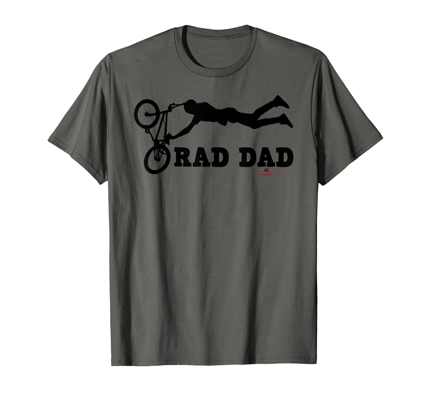 Rad Dad Fathers Bmx Bike Shred Cycling Mtb T-Shirt - Unique Graphic Unisex - T-Shirt, Sweatshirt, Hoodie