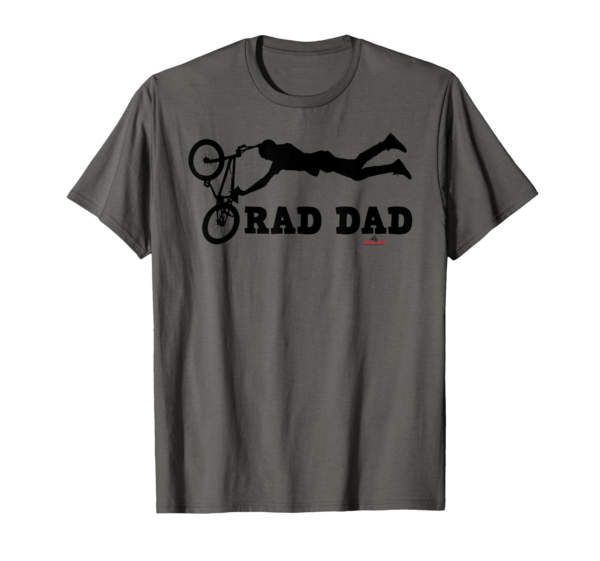 Rad Dad Fathers Bmx Bike Shred Cycling Mtb T-Shirt - Unique Graphic Unisex - T-Shirt, Sweatshirt, Hoodie