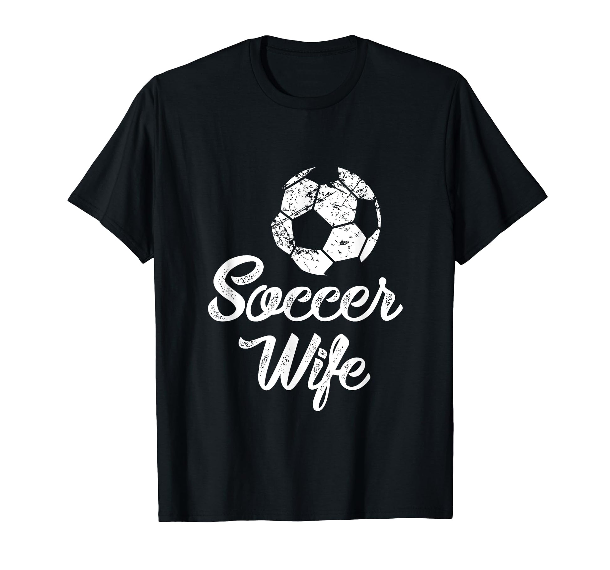 Soccer Wife Funny Player Fan Gift T-Shirt - Minimalist Print for Adults - T-Shirt, Sweatshirt, Hoodie