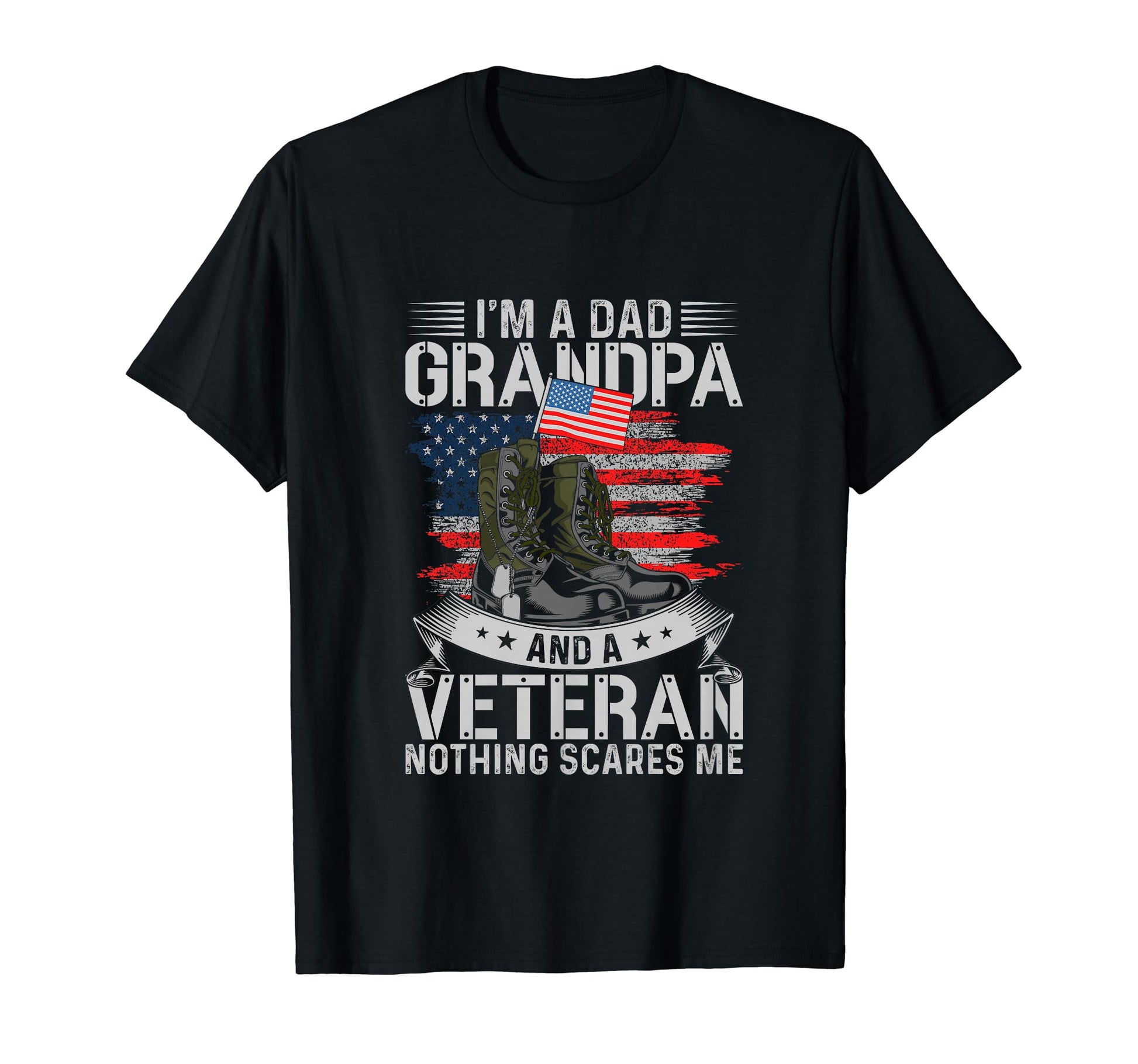 Fathers Day Veterans Day Im Dad T-Shirt - Minimalist Print Men Women - T-Shirt, Sweatshirt, Hoodie