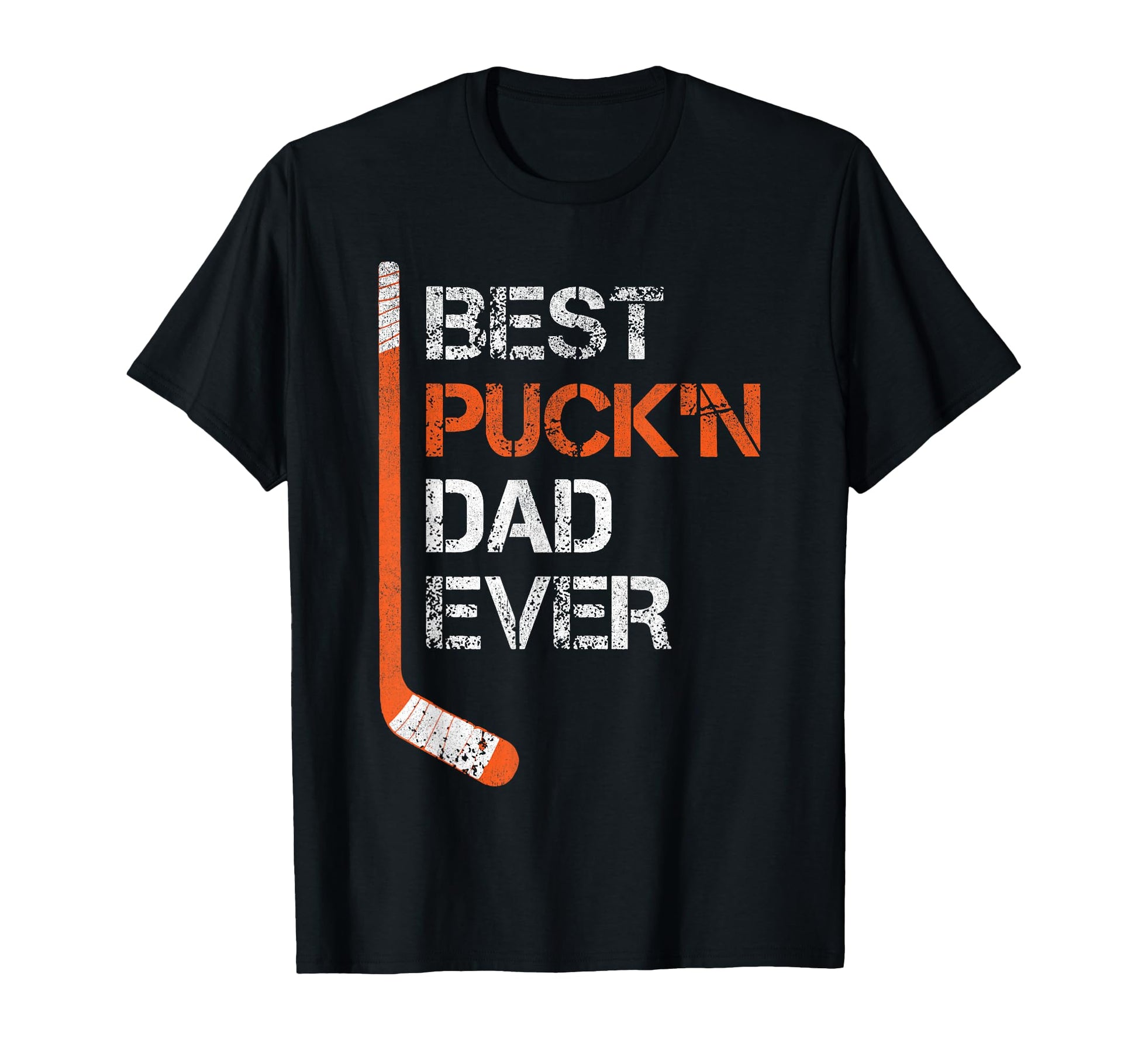 Funny Fathers Day Hockey Dad Best T-Shirt - Fun Novelty Design Men Women - T-Shirt, Sweatshirt, Hoodie