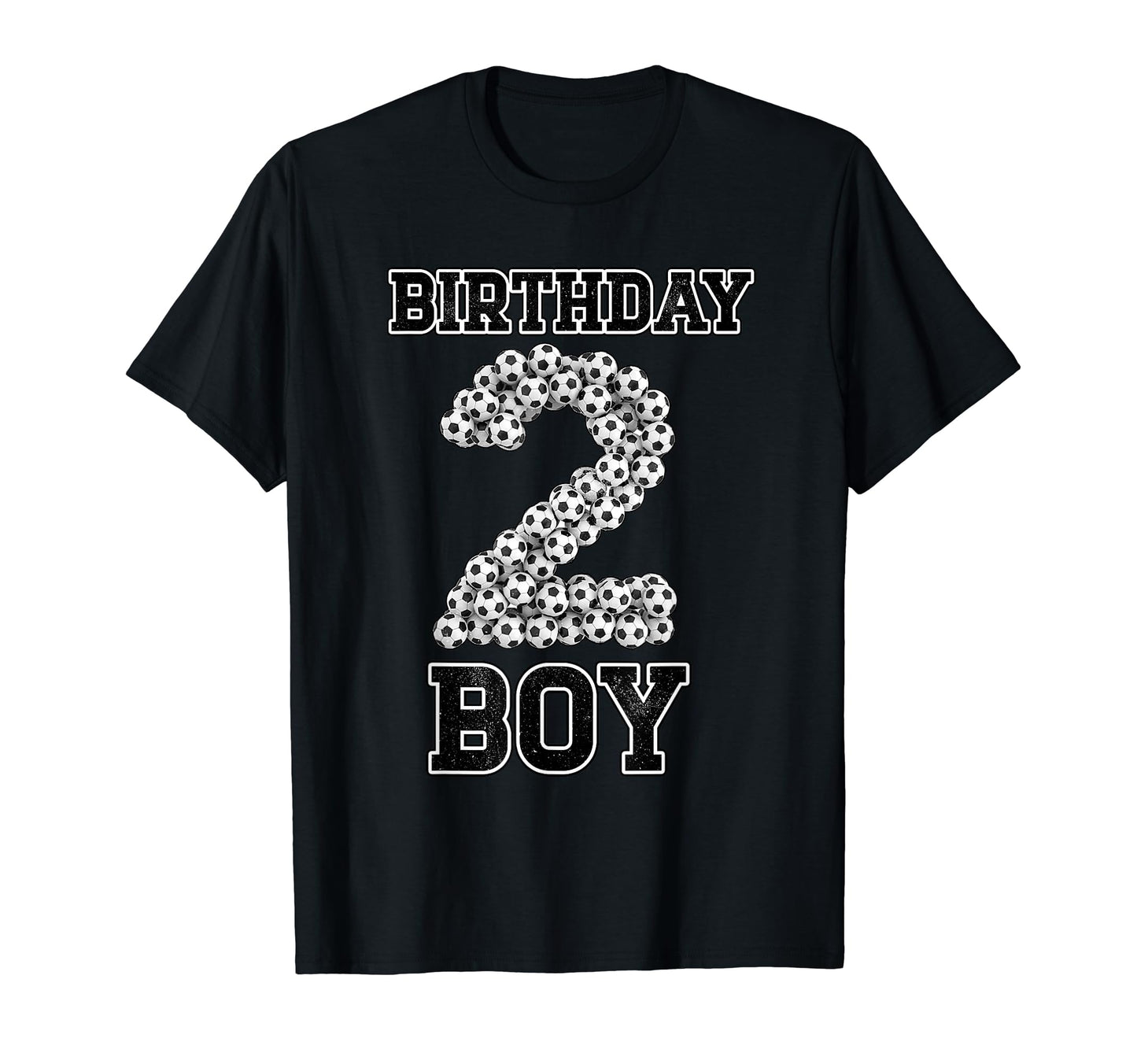 2Nd Birthday Soccer Player Seven 2 Year T-Shirt - Novelty Apparel Unisex - T-Shirt, Sweatshirt, Hoodie