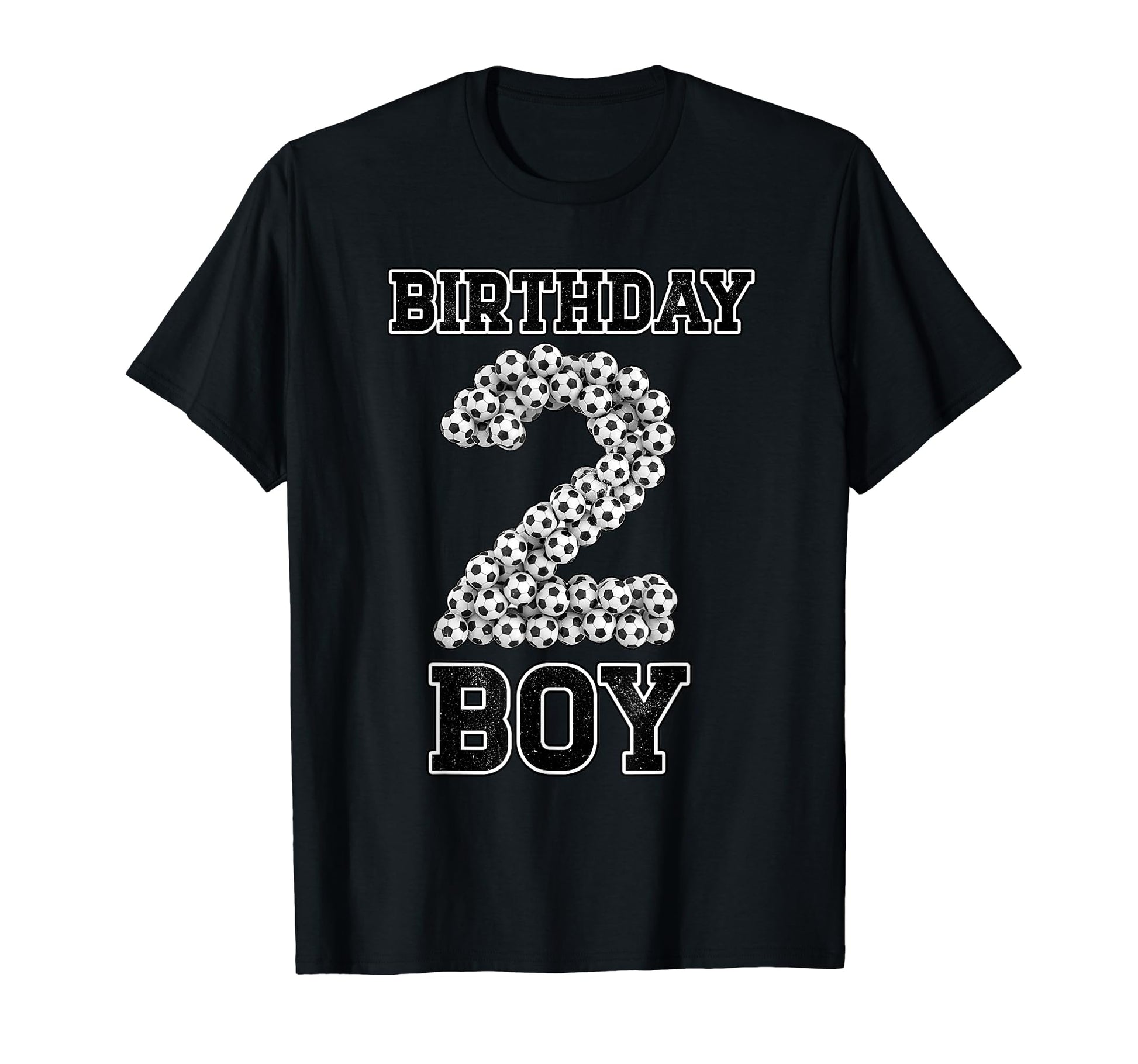 2Nd Birthday Soccer Player Seven 2 Year T-Shirt - Novelty Apparel Unisex - T-Shirt, Sweatshirt, Hoodie